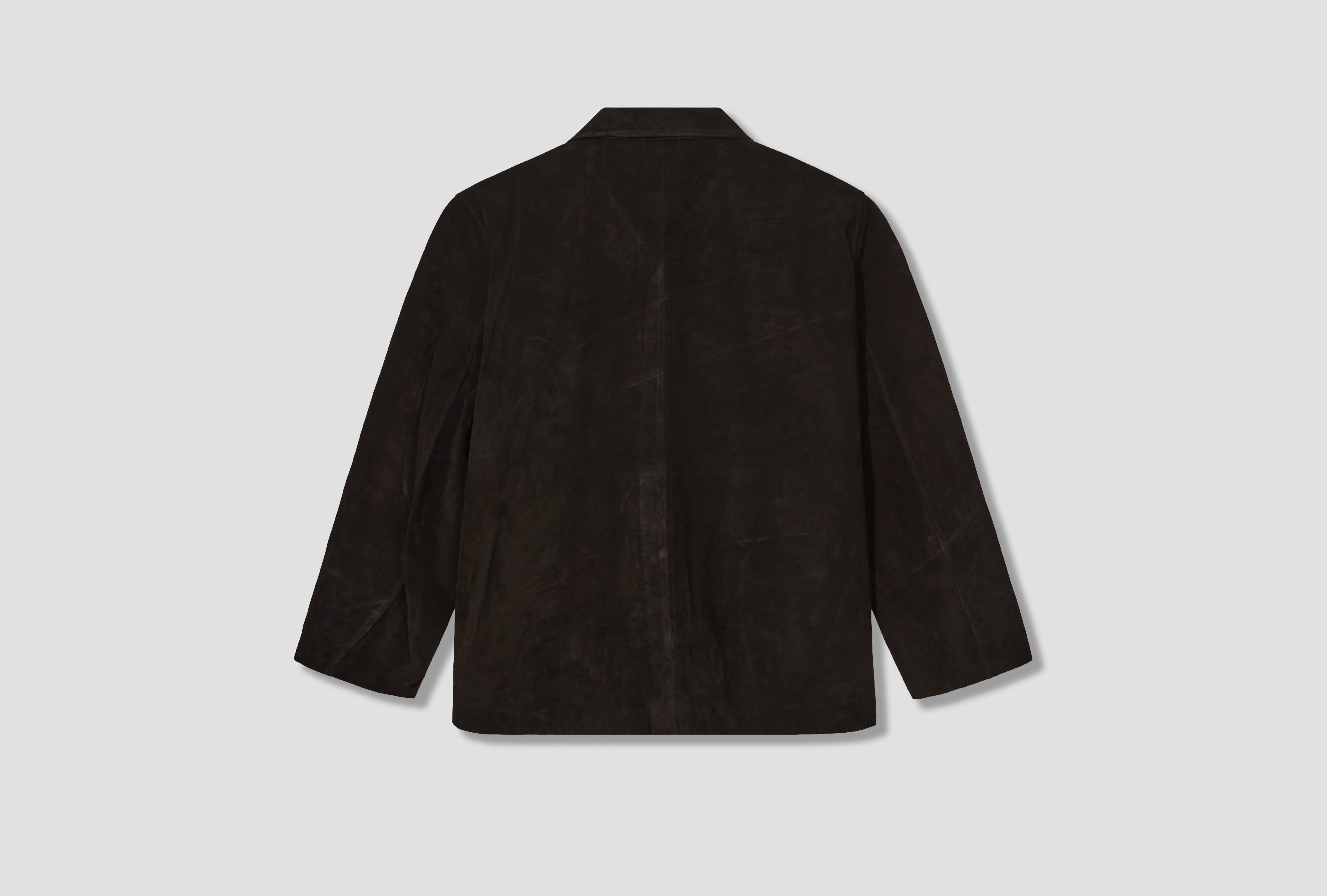 SUEDE OVERSHIRT MRF25JA014 Black