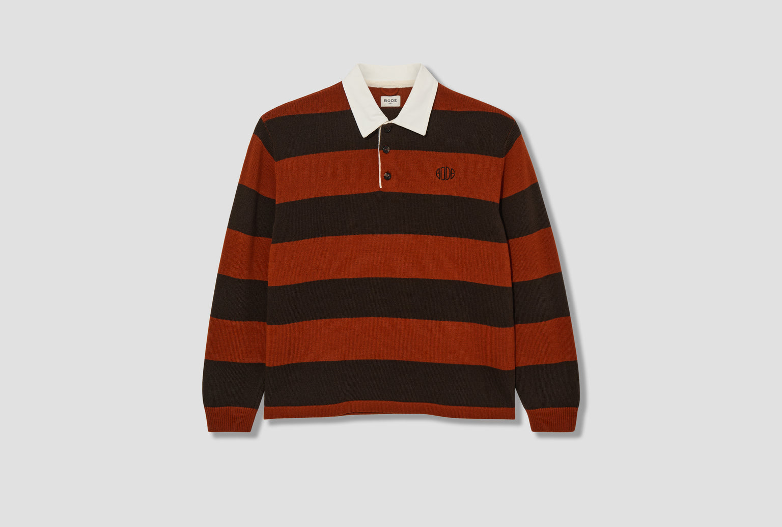 PINE STRIPE POLO MRF25KT005 Brown