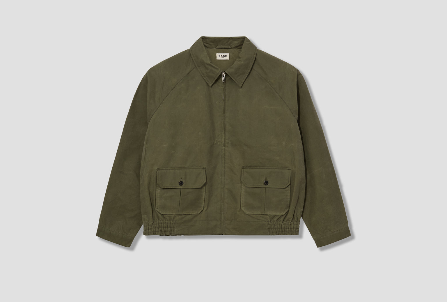 WAXED COACH'S JACKET MRF25JA012 Light green