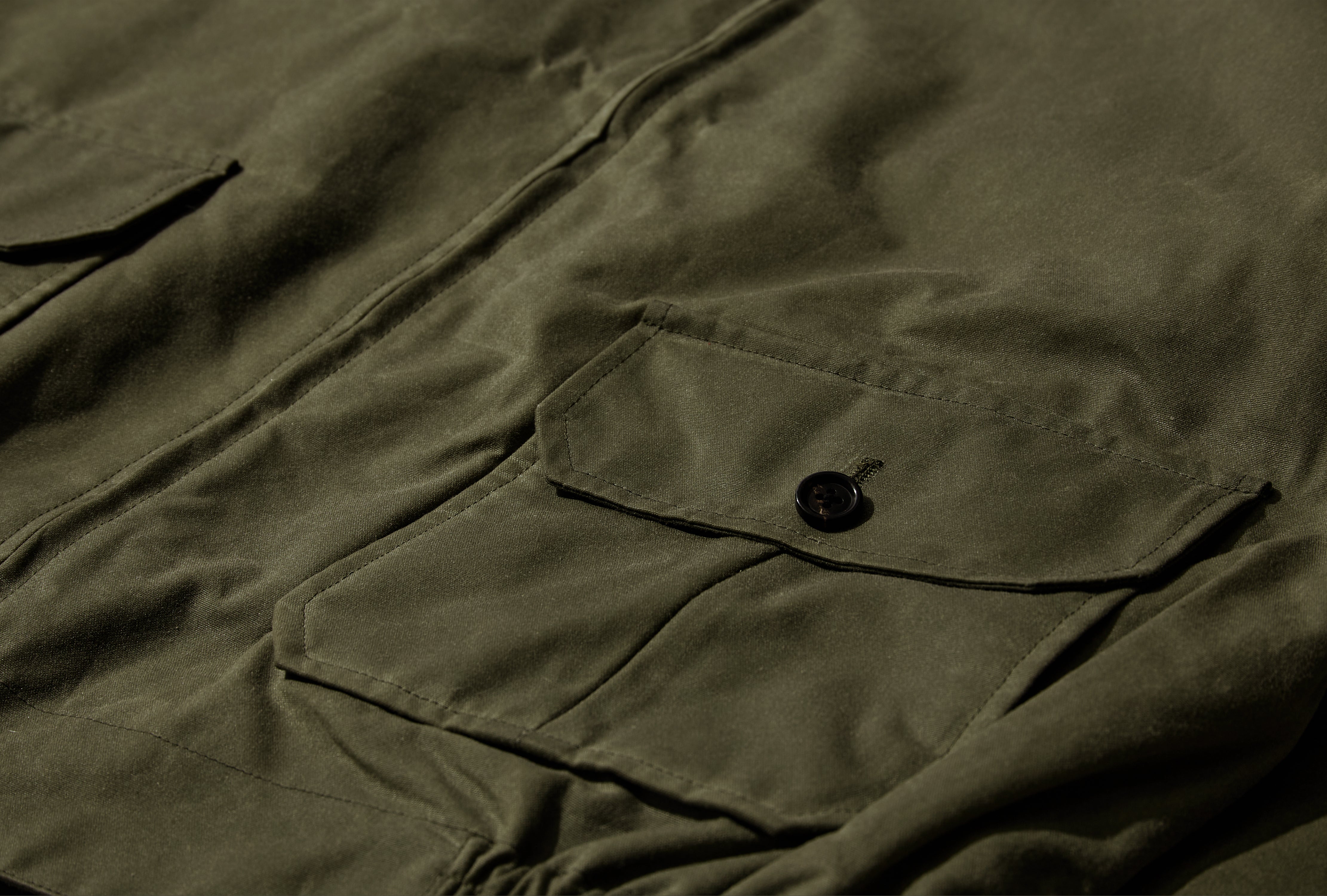 WAXED COACH'S JACKET MRF25JA012 Light green