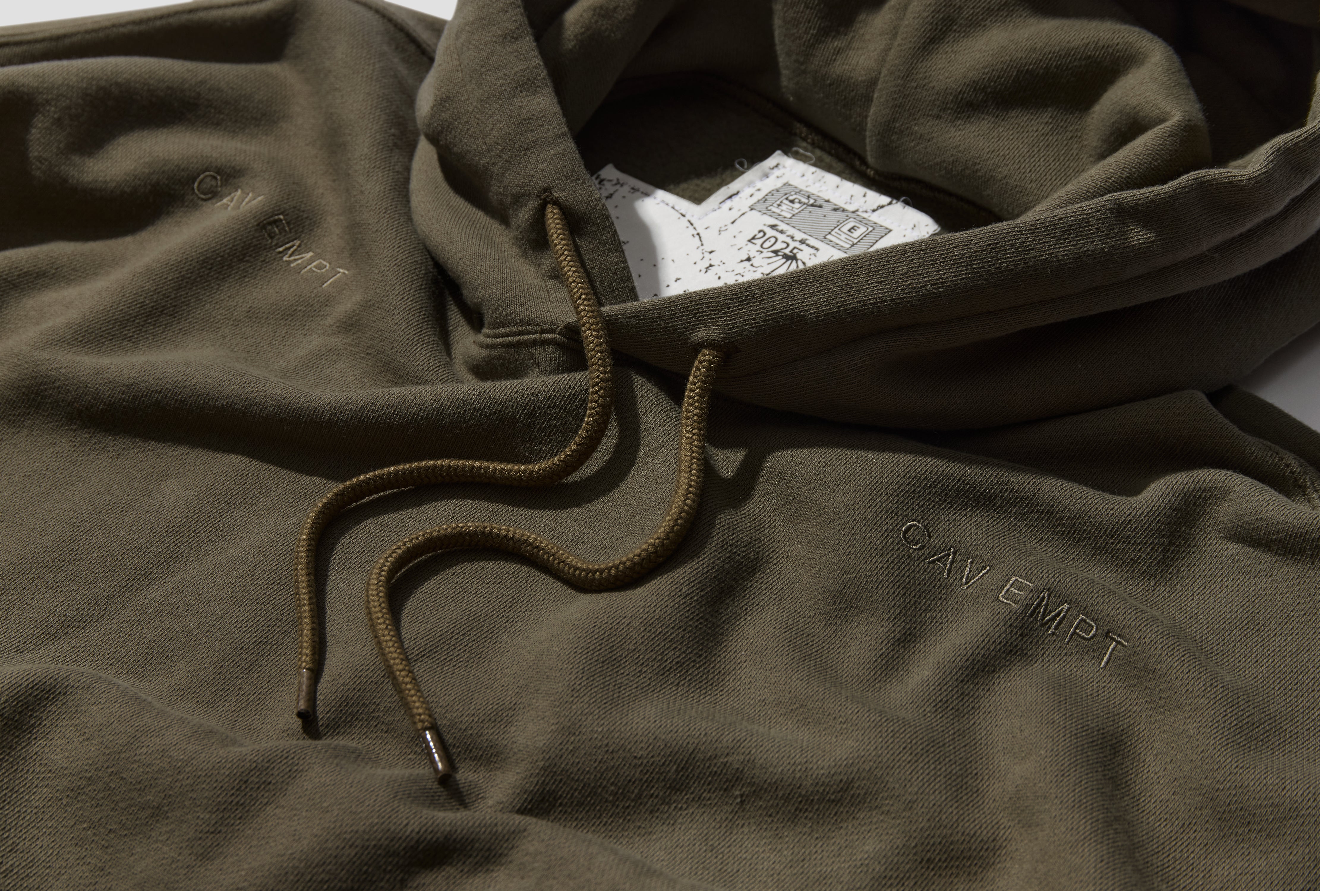 SOLID LOOSE HOODY GREEN CES28CS13 Green