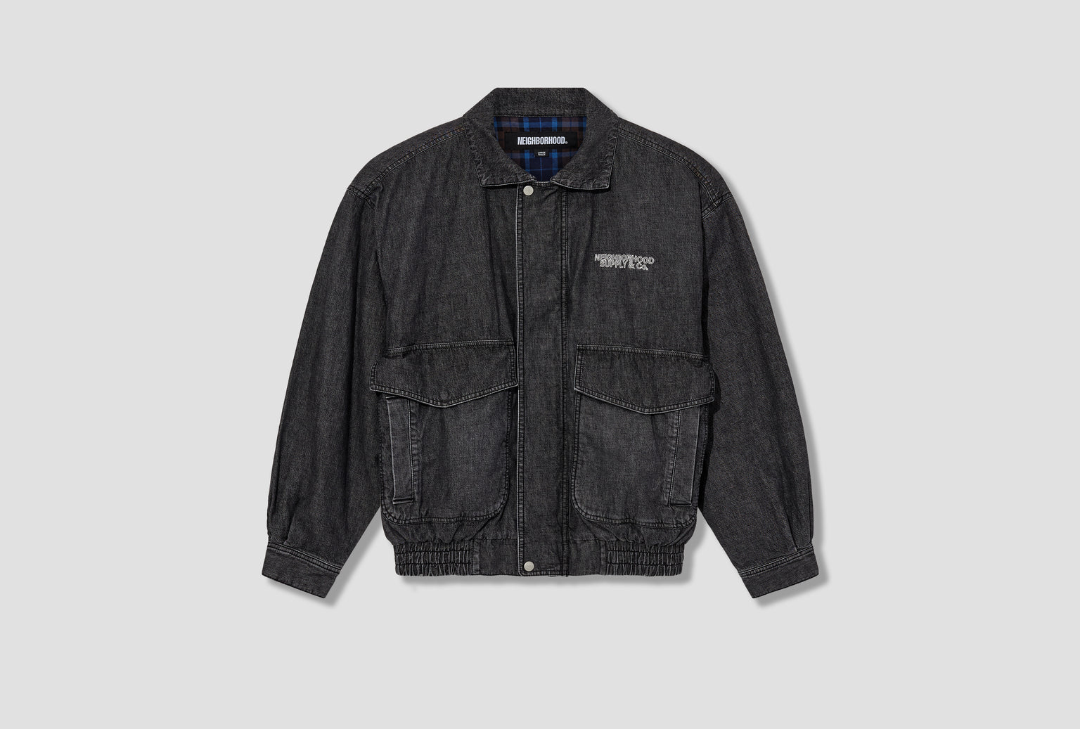 DENIM DAD JACKET 252SPNH-JKM01 Black