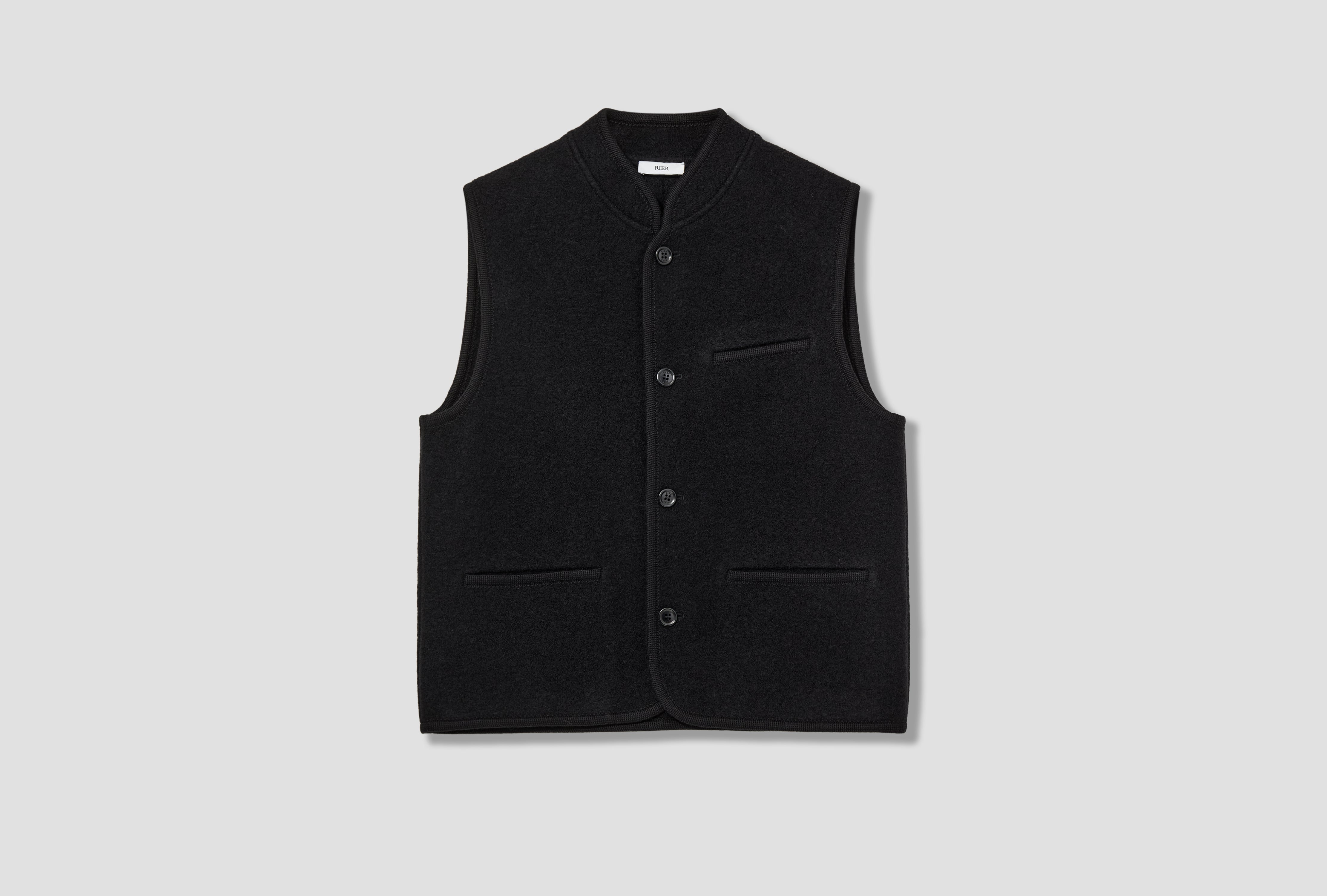 WALKER GILET - WALKER / BLACK FELTED JKT31 X03