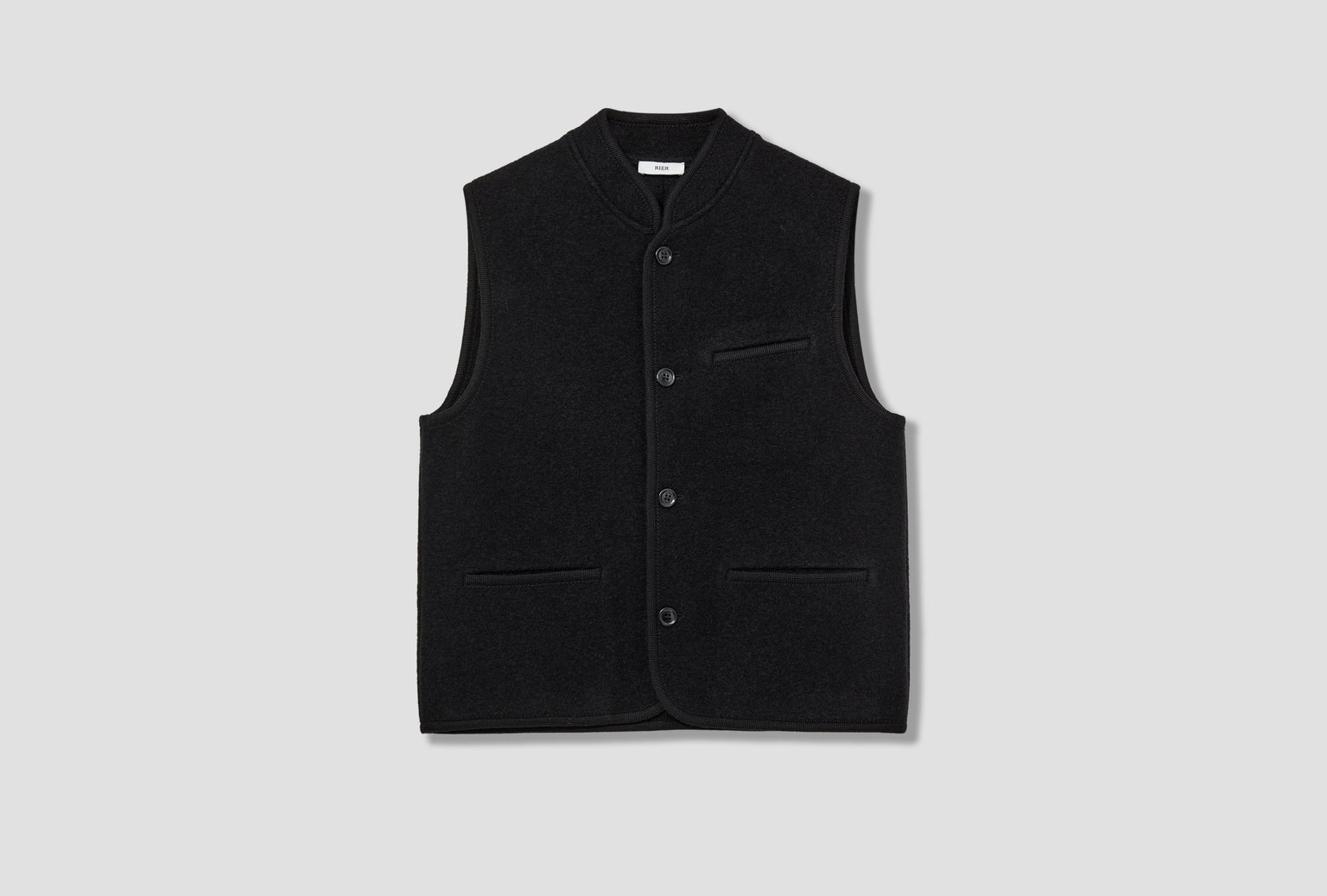 WALKER GILET - WALKER / BLACK FELTED JKT31 X03