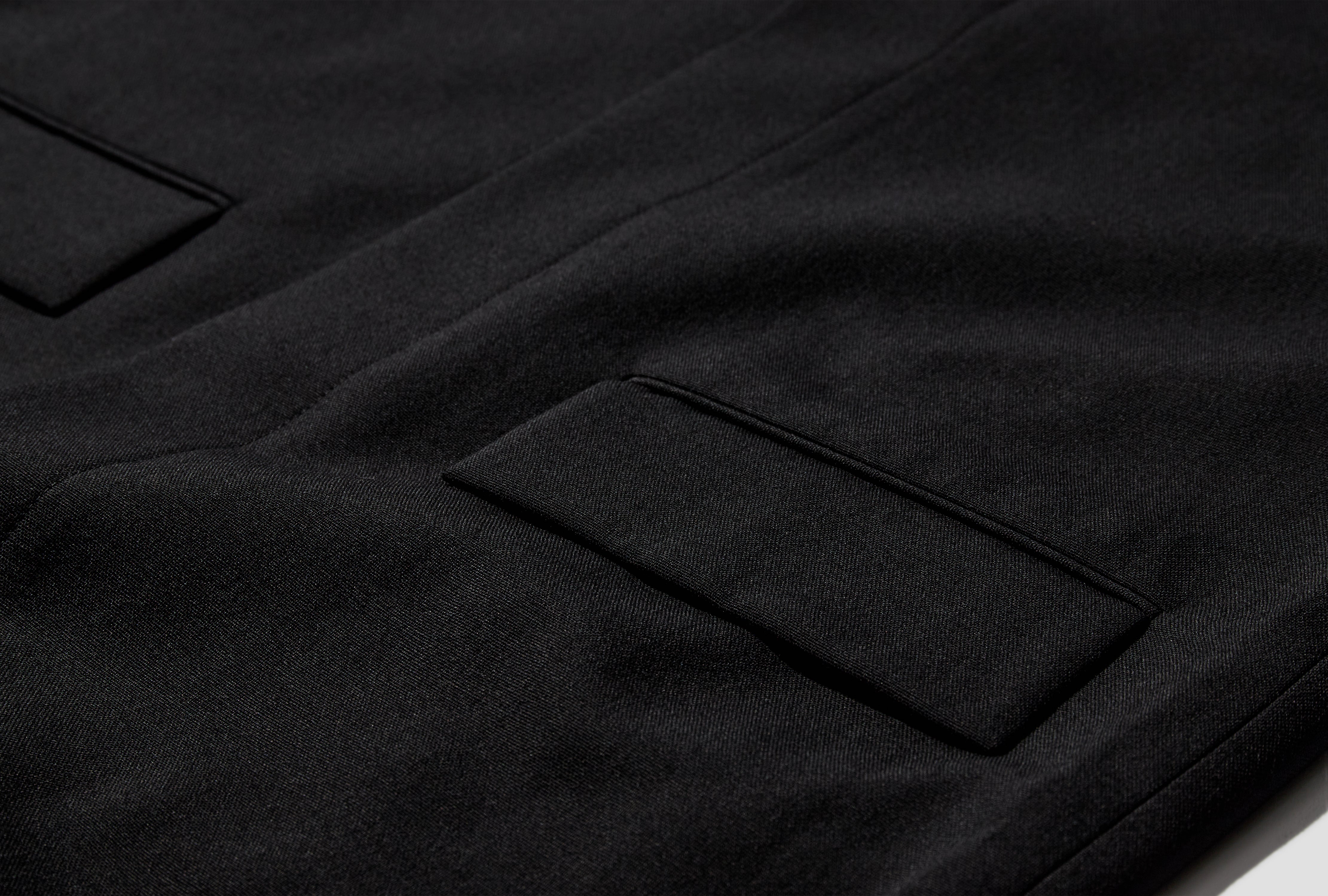 COAT - RUSTIC WOOL / BLACK RUSTIC LCT15 WVR