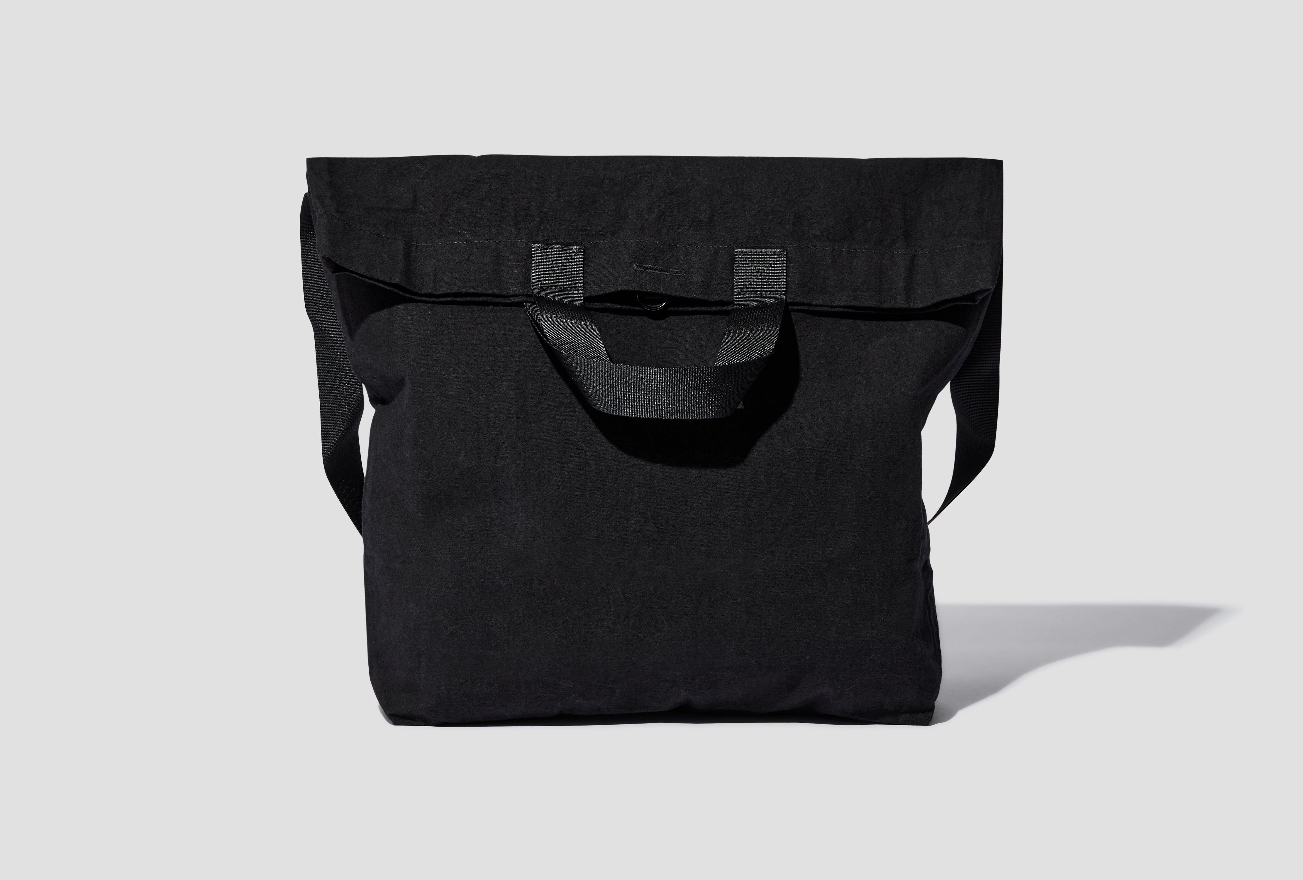 MULTI HANDLE TOTE - BLACK WAX R0B1