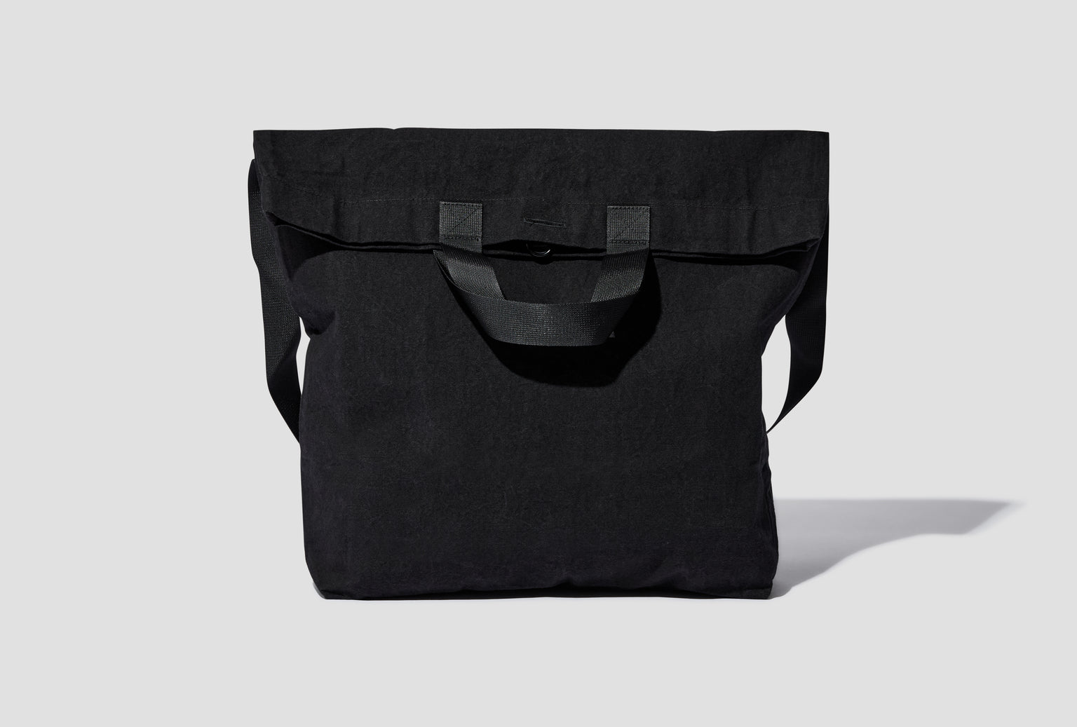 MULTI HANDLE TOTE - BLACK WAX R0B1