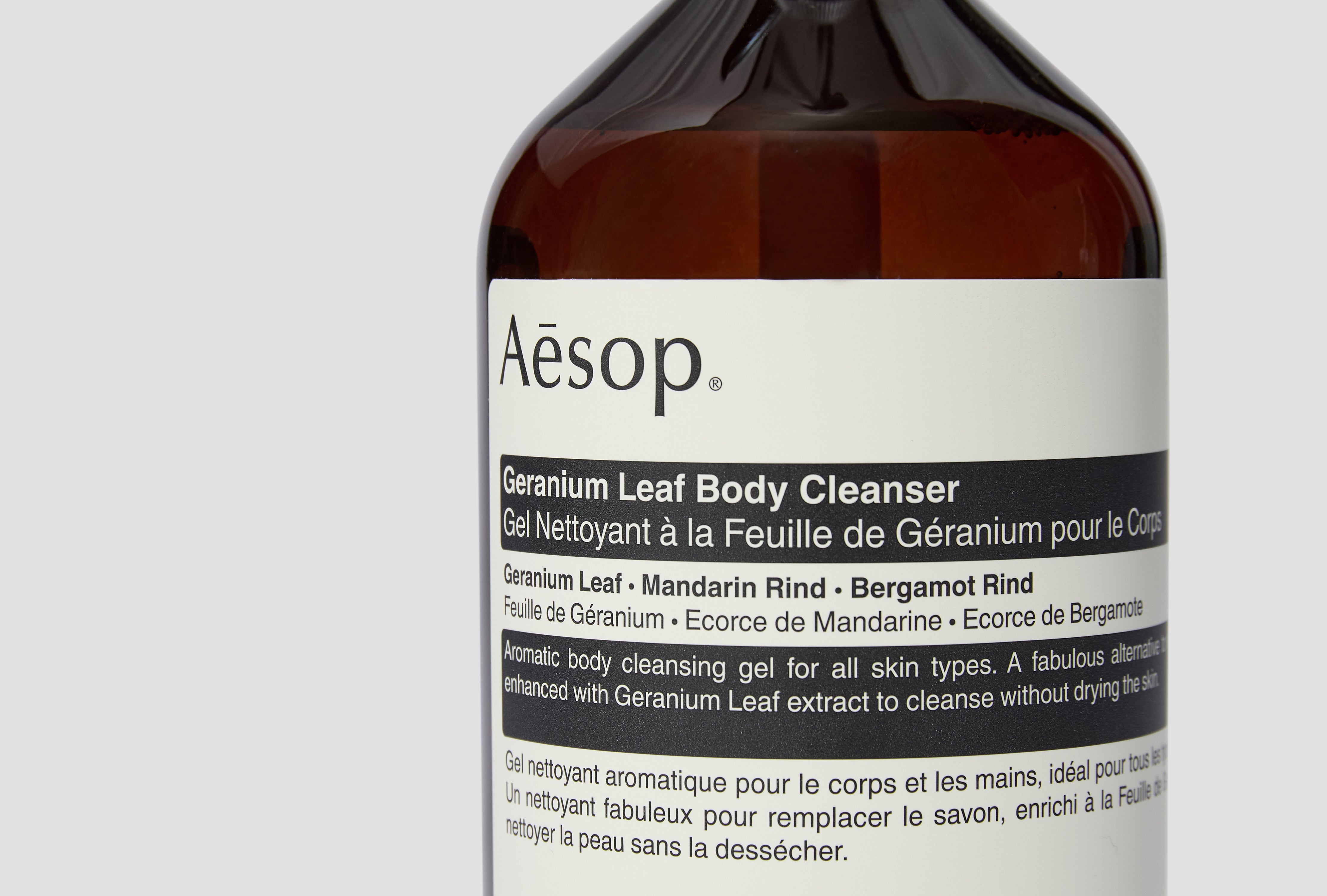 GERANIUM LEAF BODY CLEANSER 500 ML. LF970800