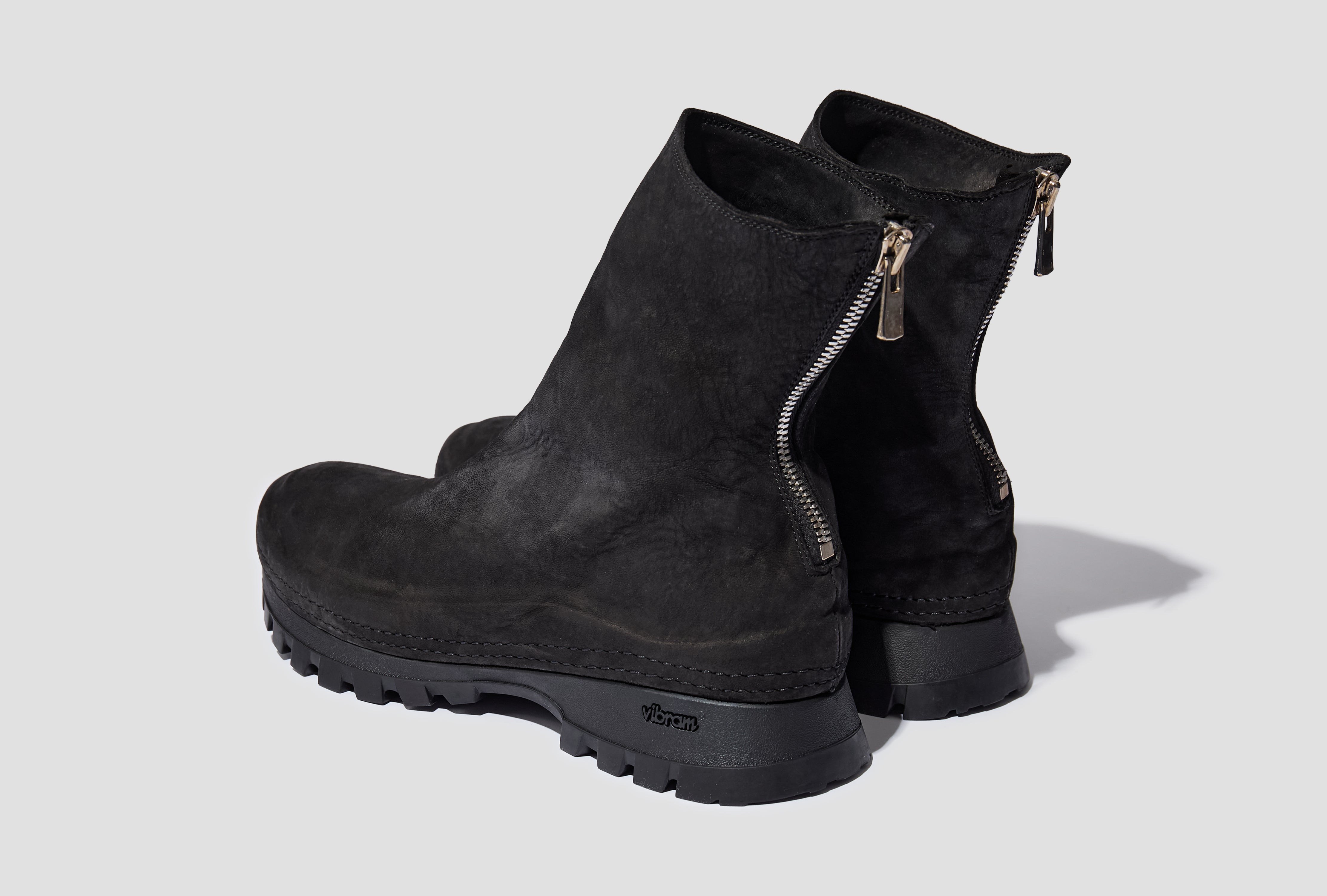 GUIDI CUSTOM VS BACK ZIP BOOTS C03-07015  Black