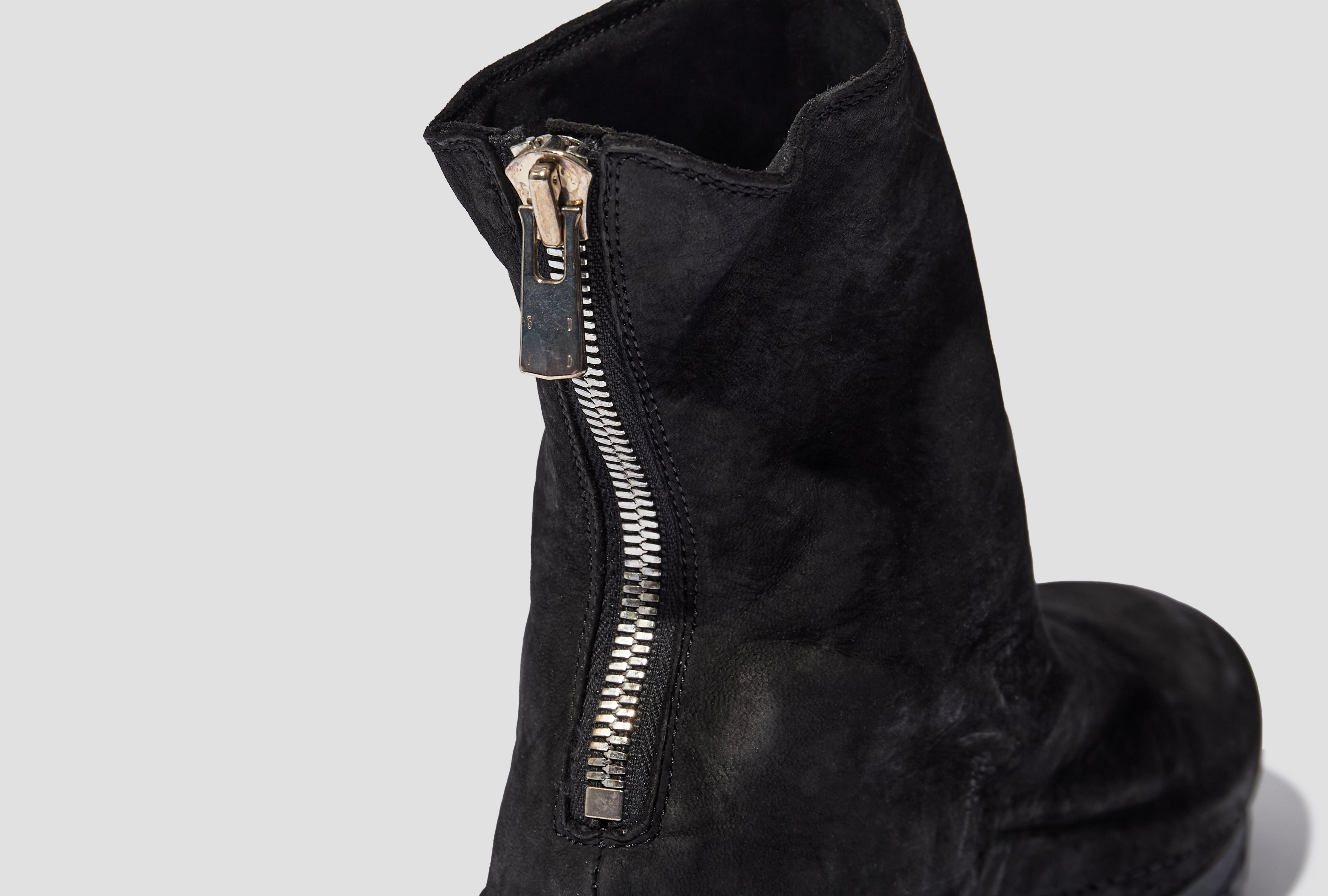 GUIDI CUSTOM VS BACK ZIP BOOTS C03-07015  Black