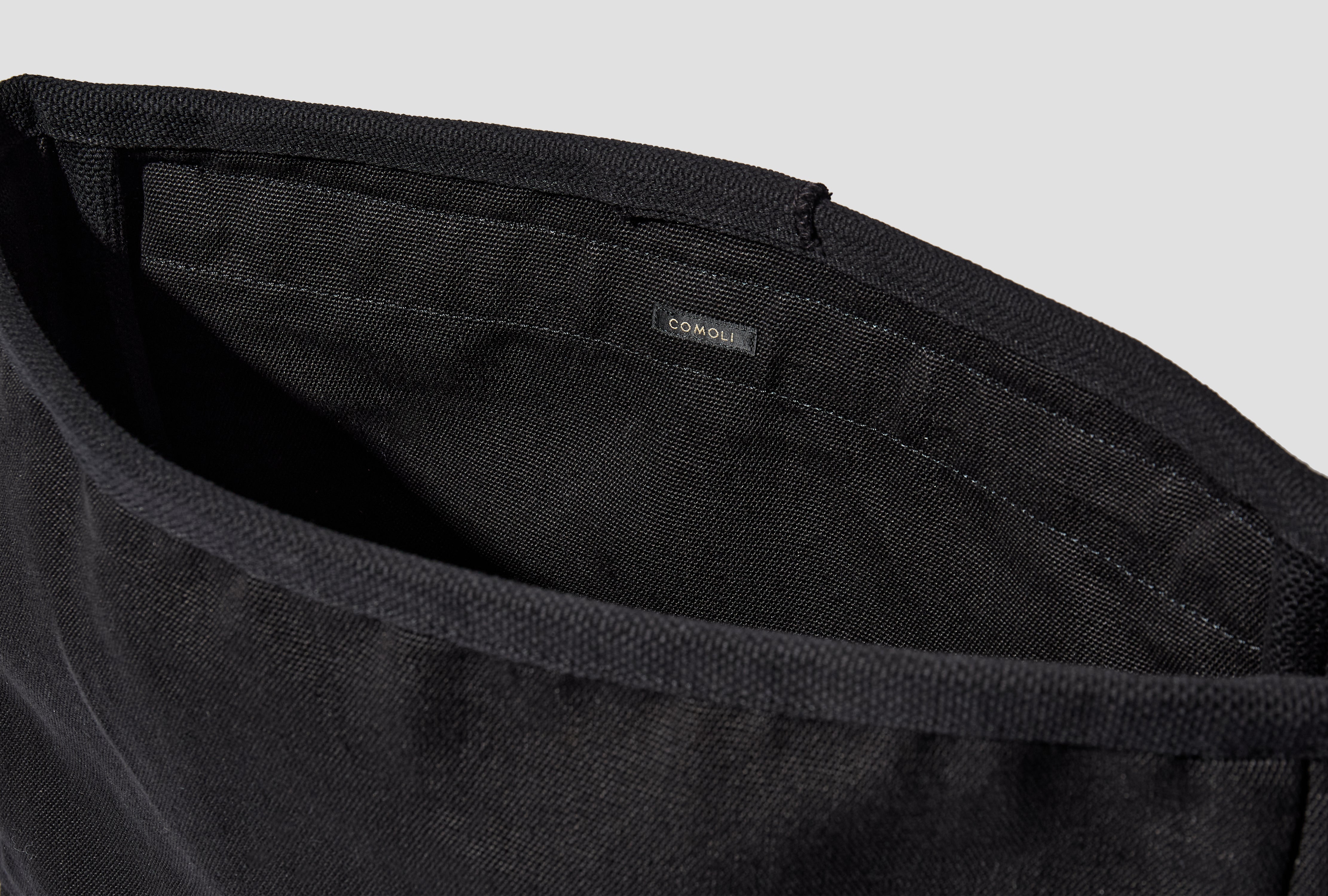 HEMP DUCK SHOULDER BAG C03-07001 Black