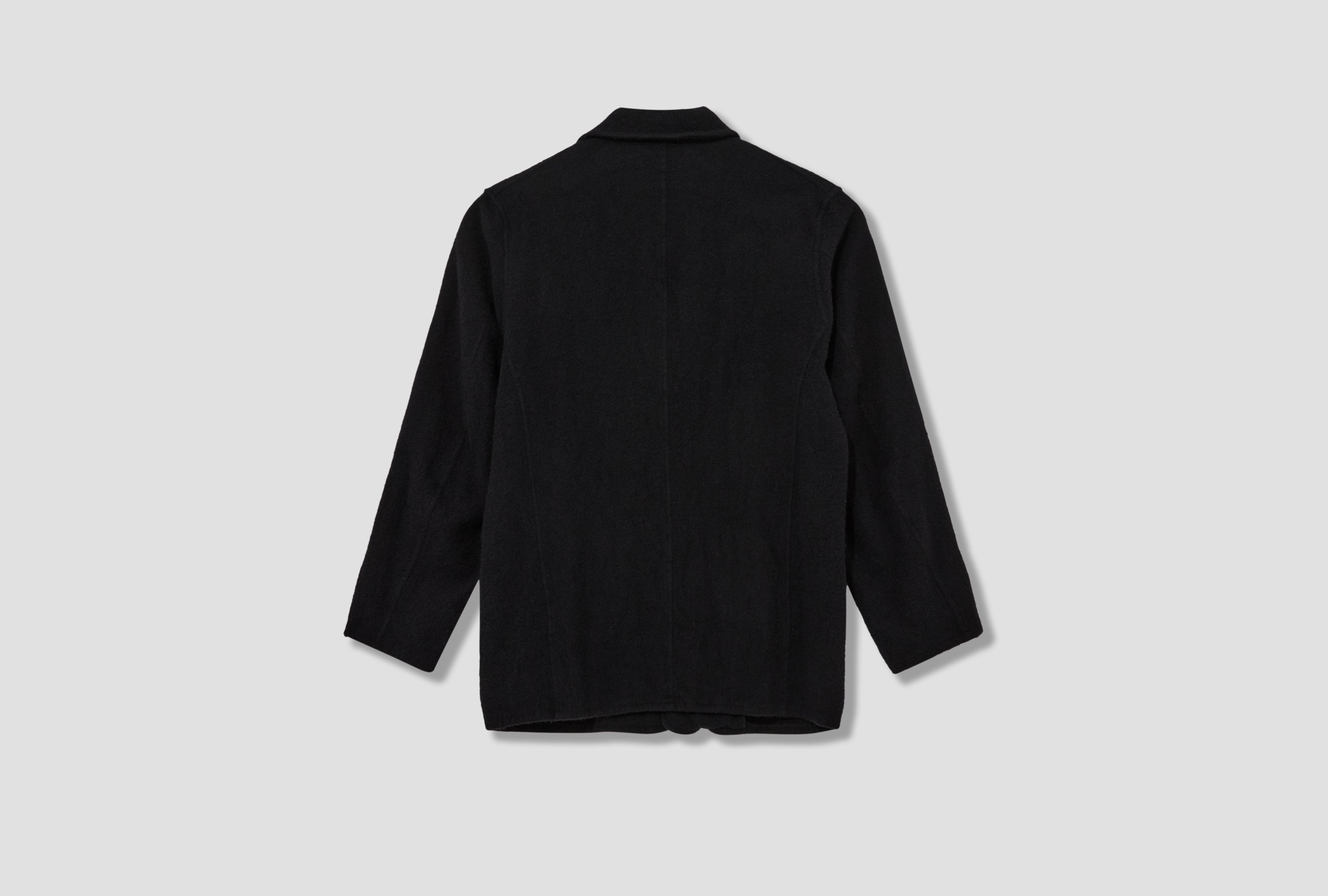 SHRUNK WOOL JACKET C03-01023 Black