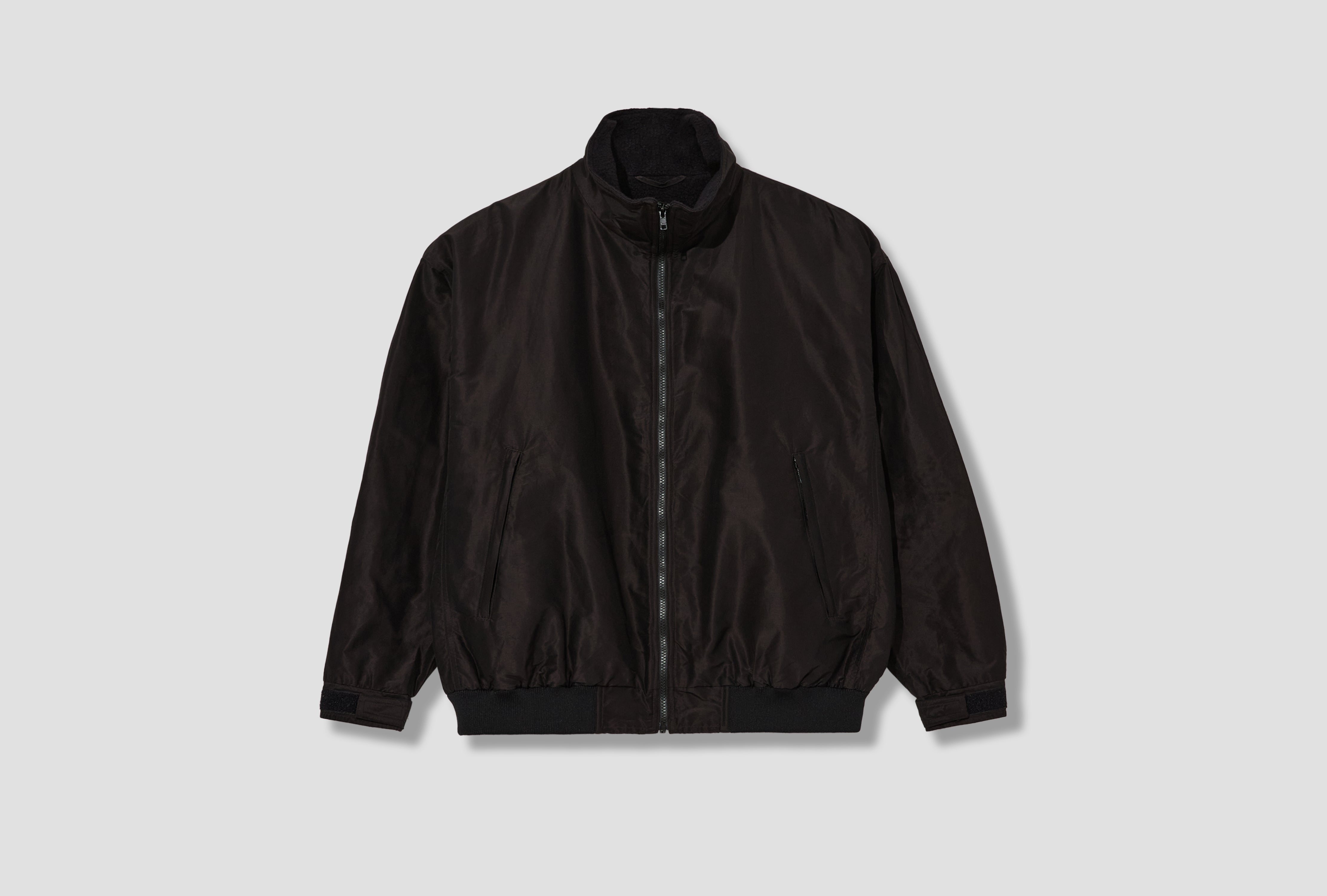 COTTON SILK TRACK JACKET C03-01018 Brown