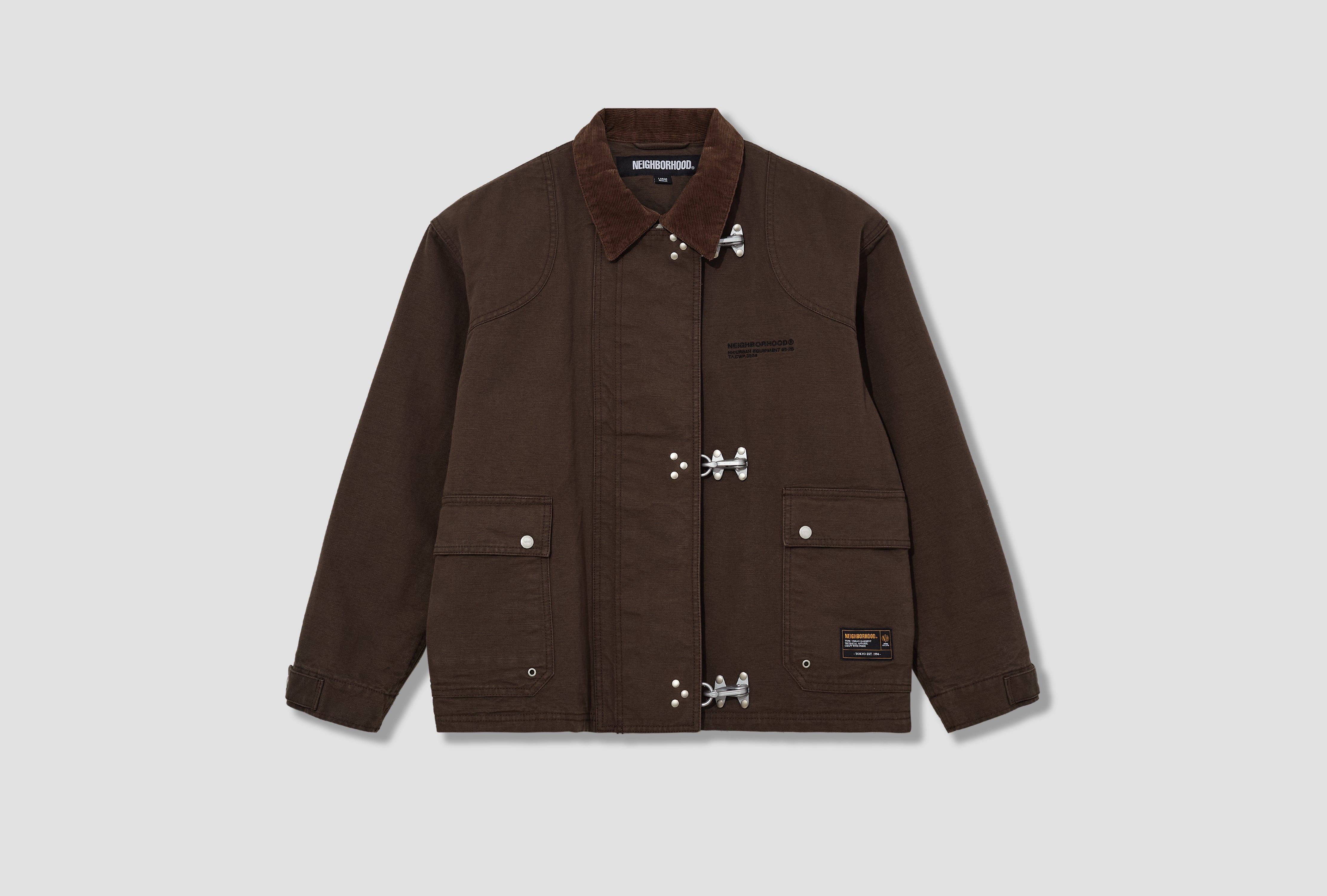 FIREMAN JACKET 252AQNH-JKM02 Brown
