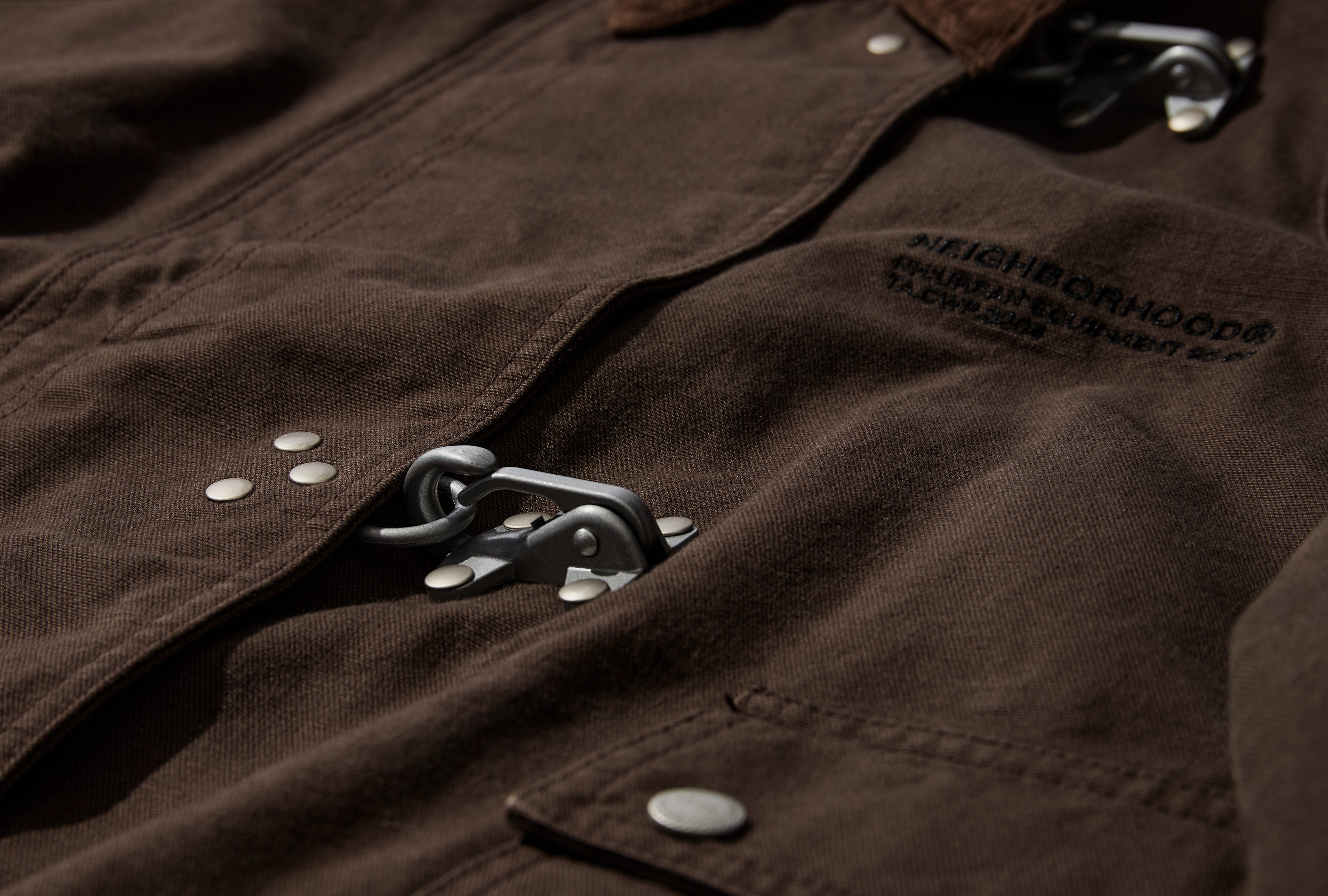 FIREMAN JACKET 252AQNH-JKM02 Brown