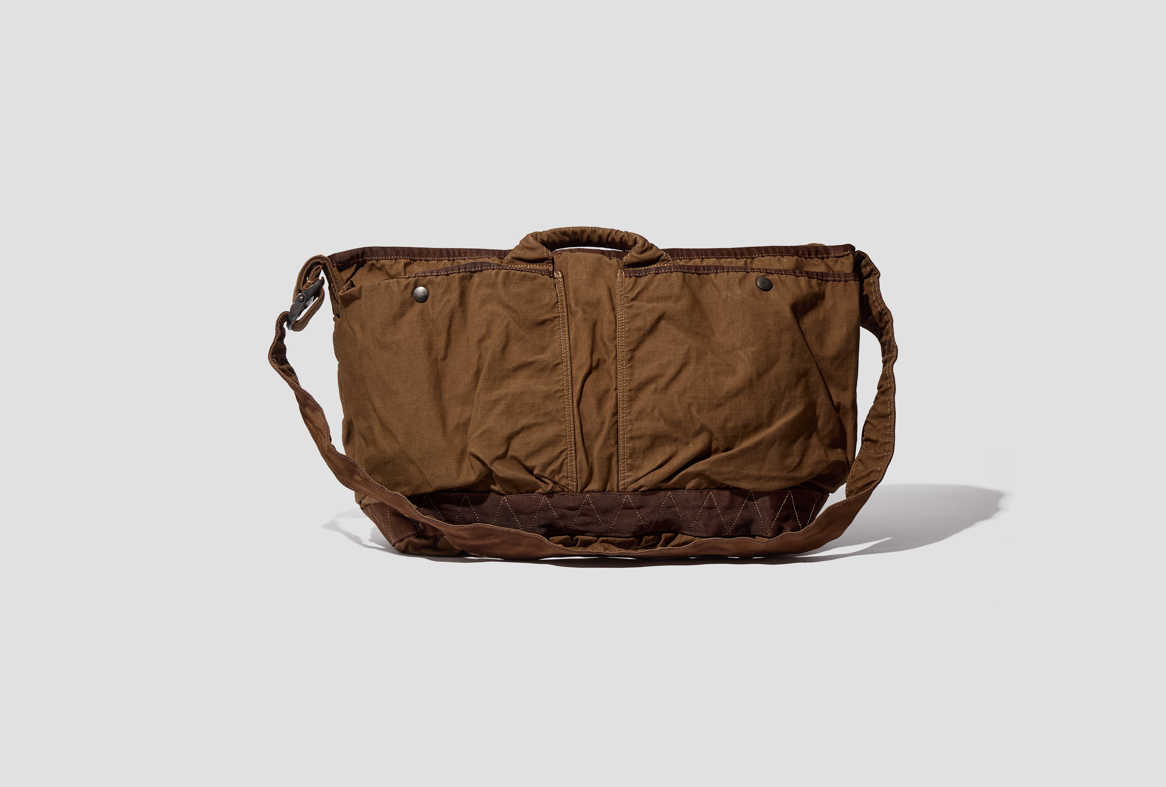 CRAG MESSENGER BAG (L) - 540-19707 Brown