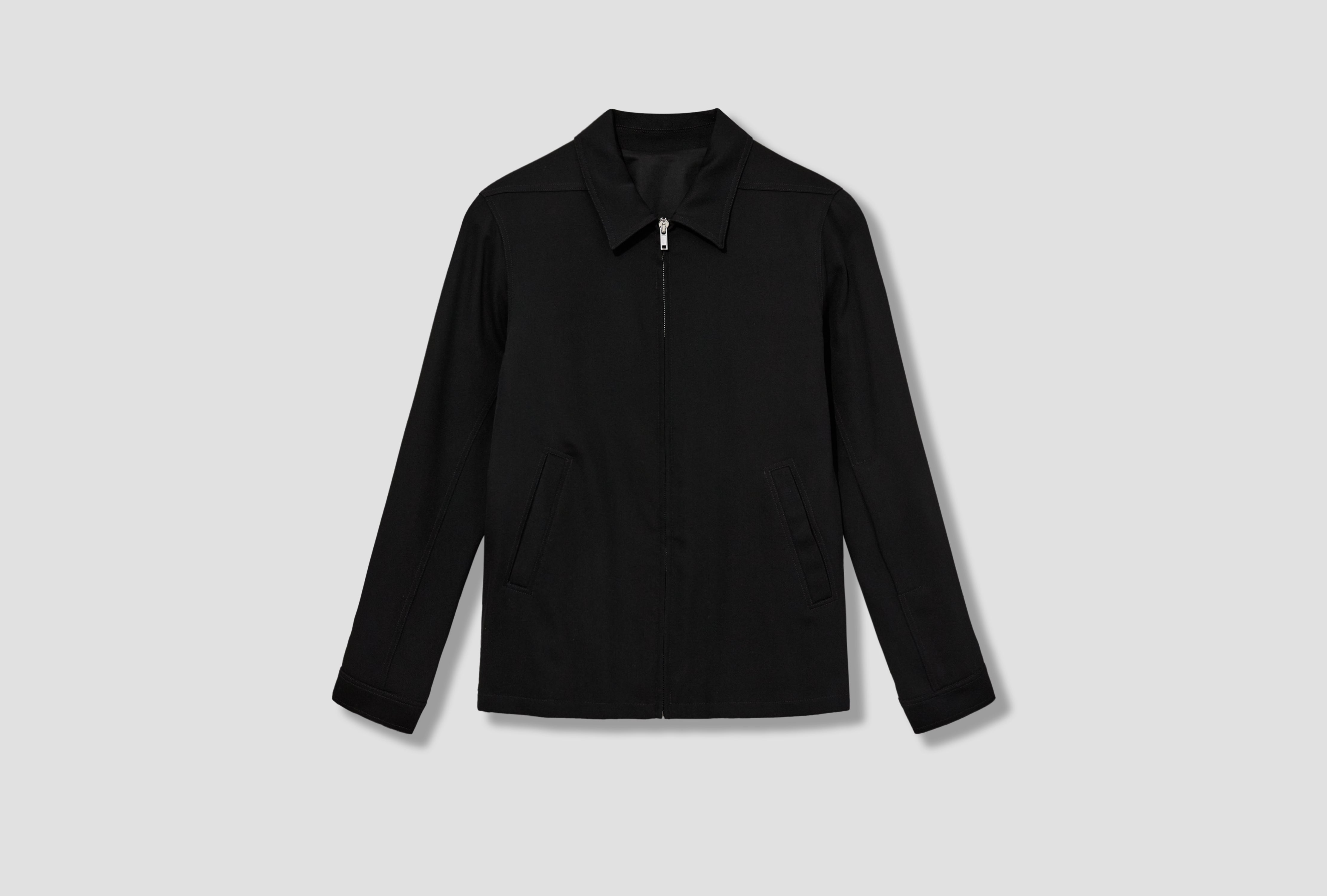 BRAD JKT - TWISTED WOOL / BLACK RU01F2764 WT