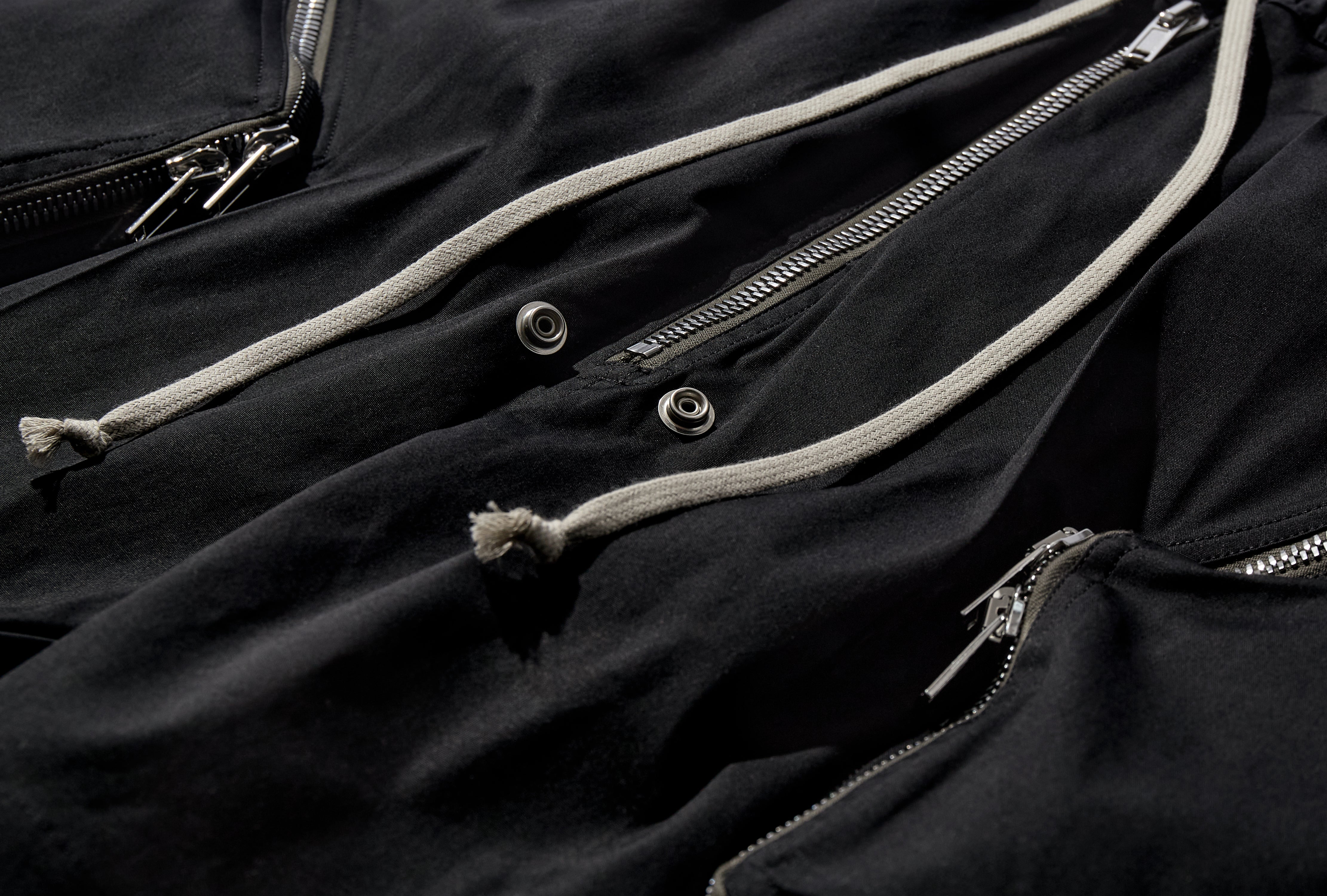 HEIZER BELA - HEAVY POPLIN / BLACK RU01F2376 TE3