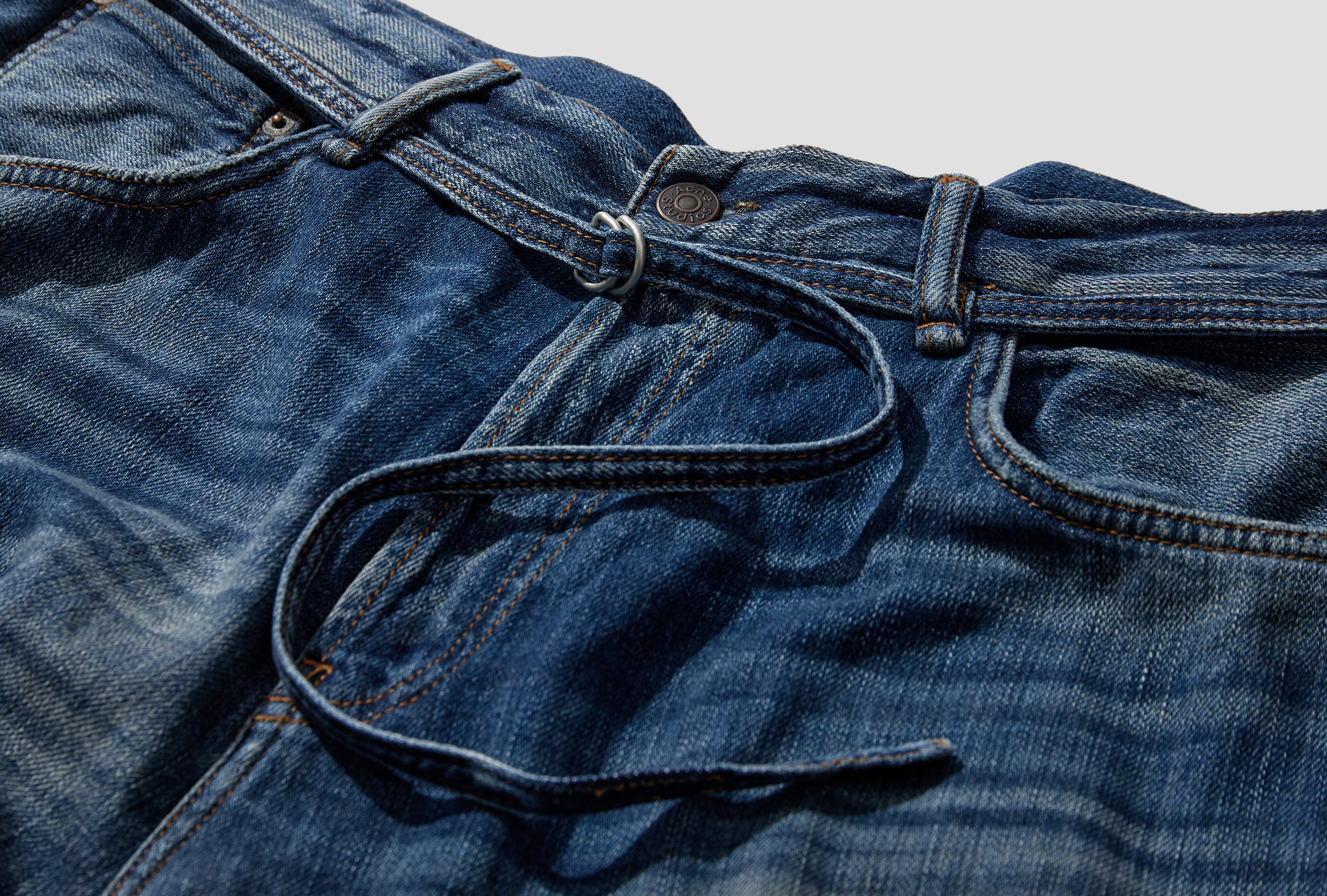 ACNE STUDIOS 1991 TOJ U MID BLUE TRAFALGAR C00113 Blue