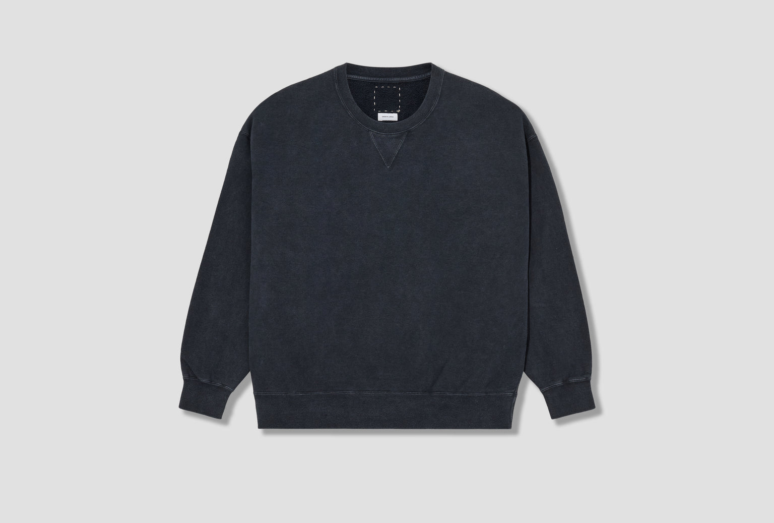 JUMBO SB SWEAT L/S DMGD 0126105010023 Black