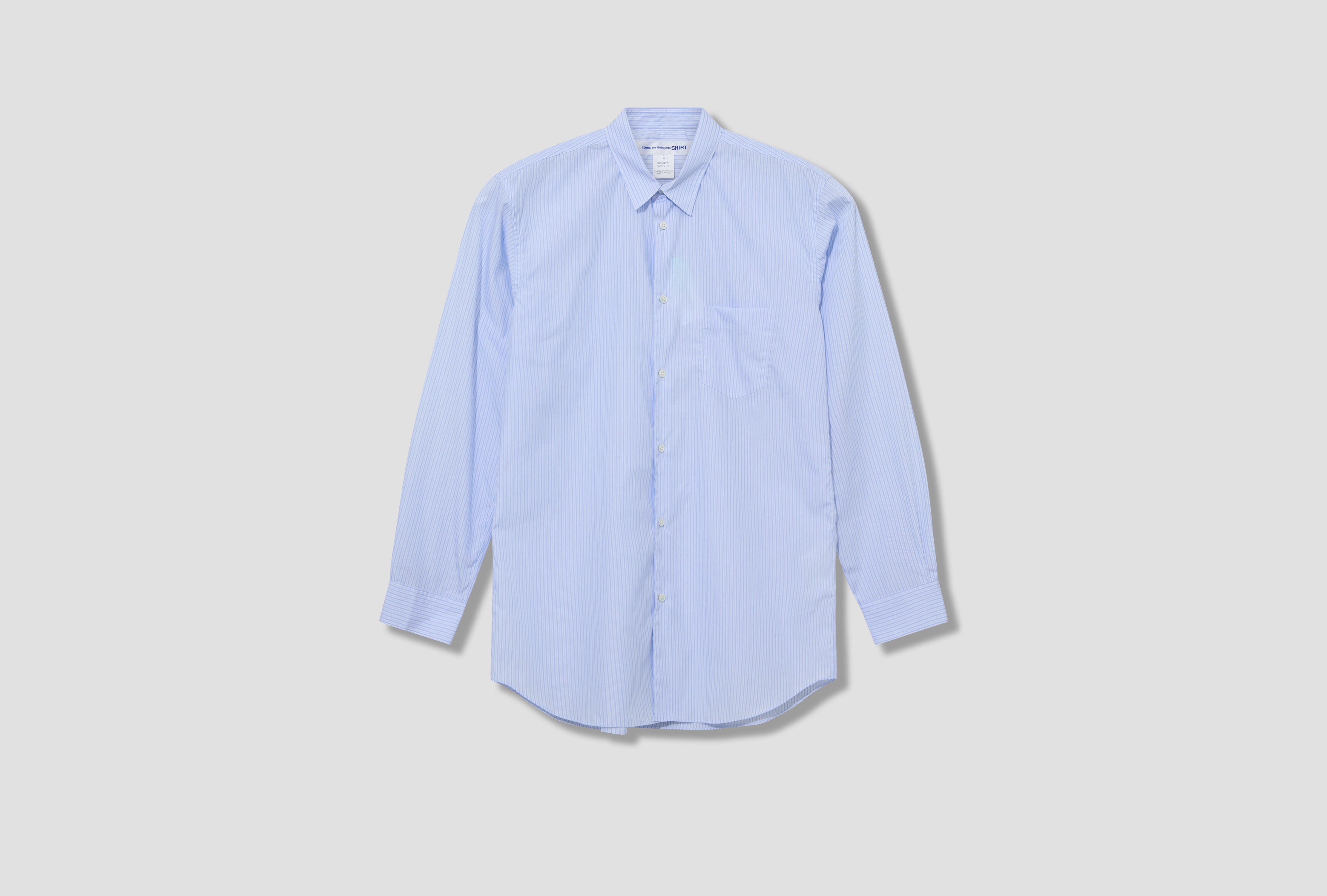 FOREVER - NARROW CLASSIC A - YARN DYED COTTON STRIPE POPLIN / STRIPE 124 FZ-B125-PER