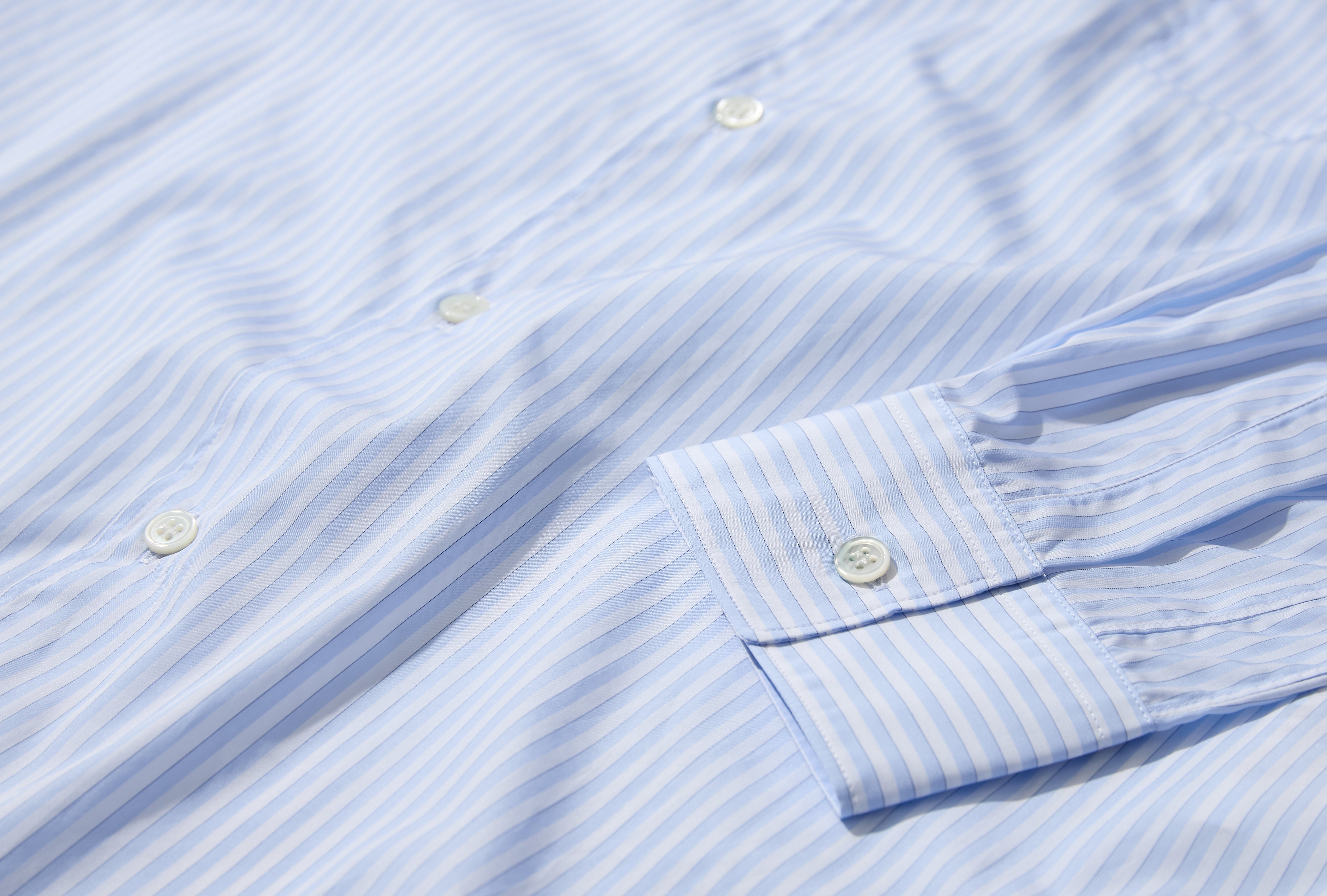 FOREVER - NARROW CLASSIC A - YARN DYED COTTON STRIPE POPLIN / STRIPE 125 FZ-B125-PER