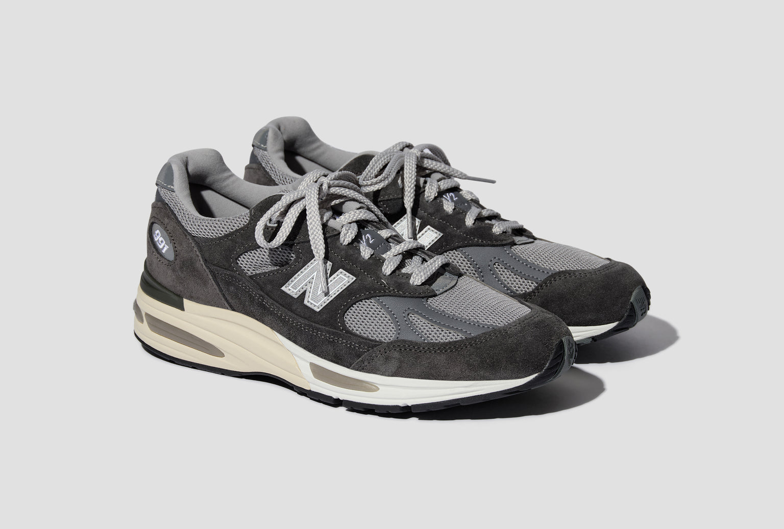 MADE IN UK 991V2 - FORGED IRON / ALLOY / SMOKED PEARL U991RG2