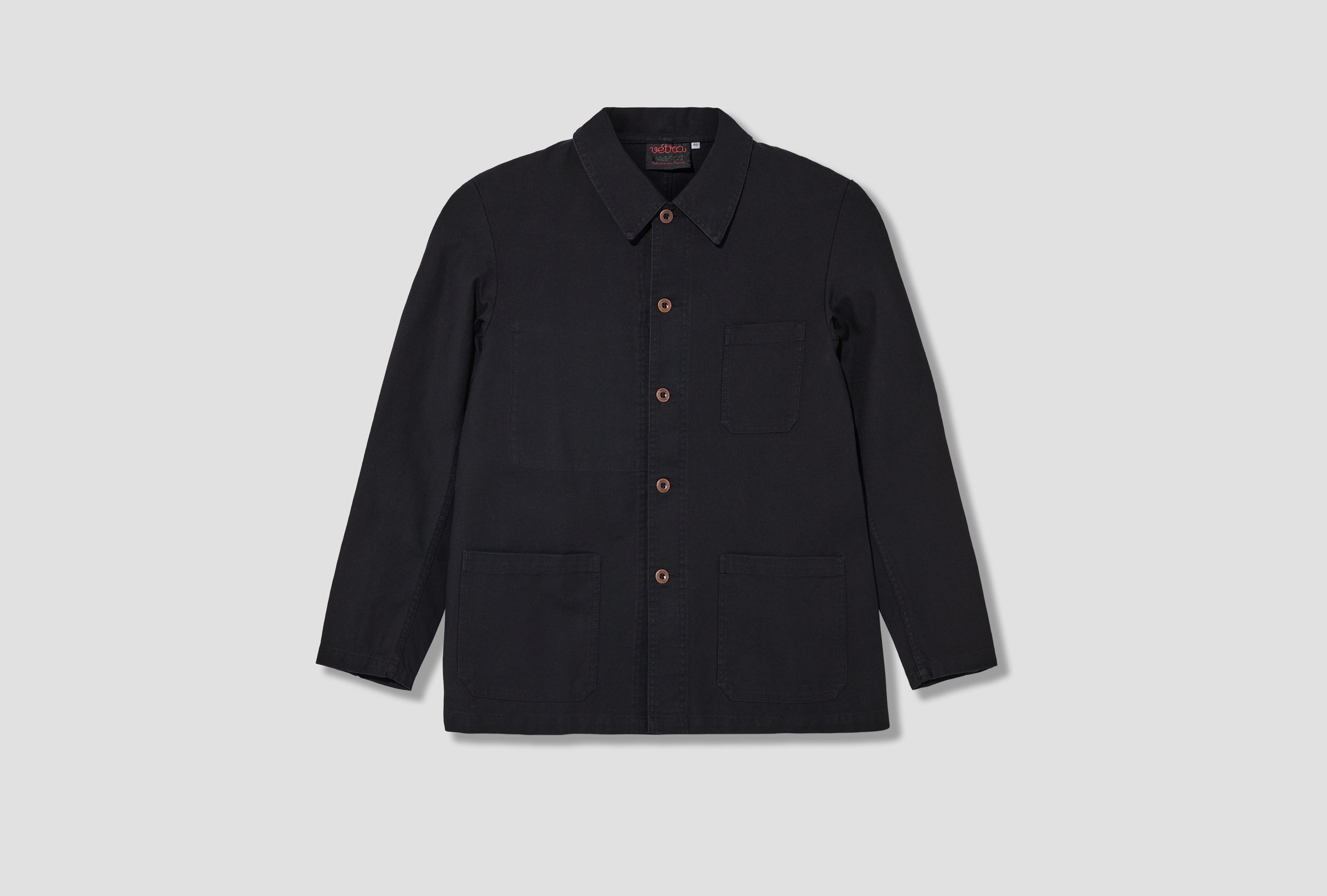 WORKWEAR JACKET - DUNGAREE WASHED TWILL 1G/4 Black