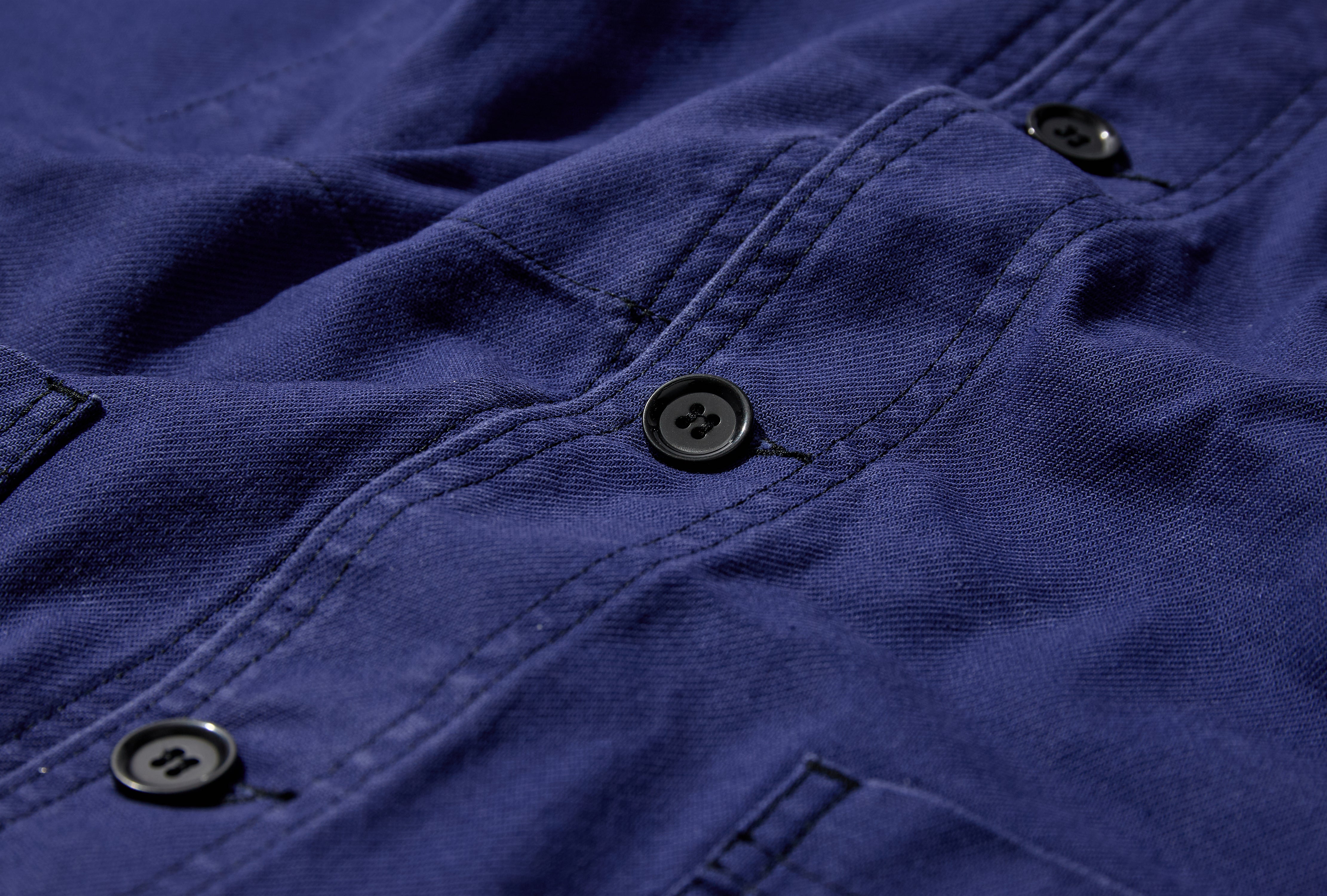 WORKWEAR JACKET - DUNGAREE WASHED TWILL 1G/4 Blue