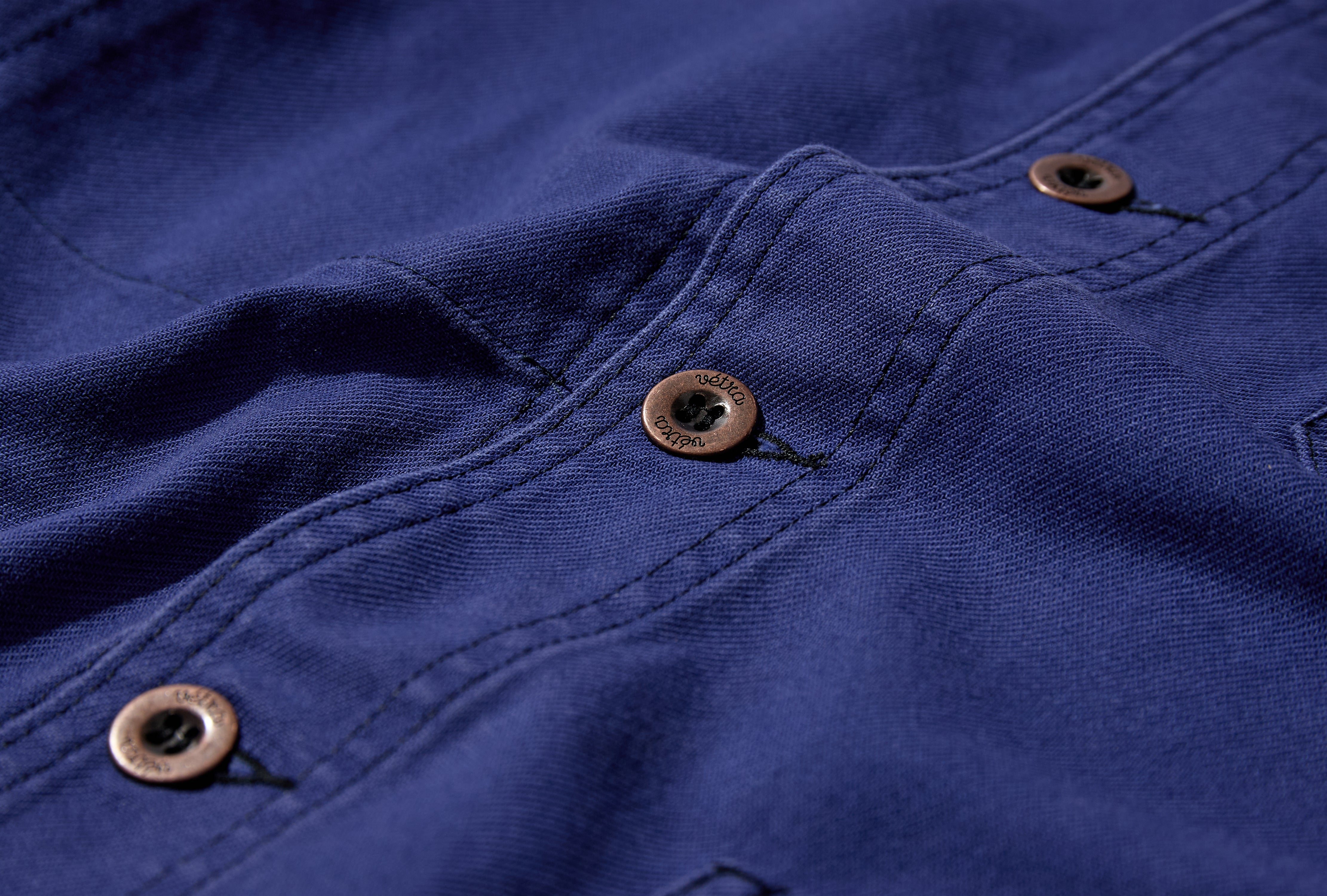 WORKWEAR JACKET - DUNGAREE WASHED TWILL 1G/5C Blue