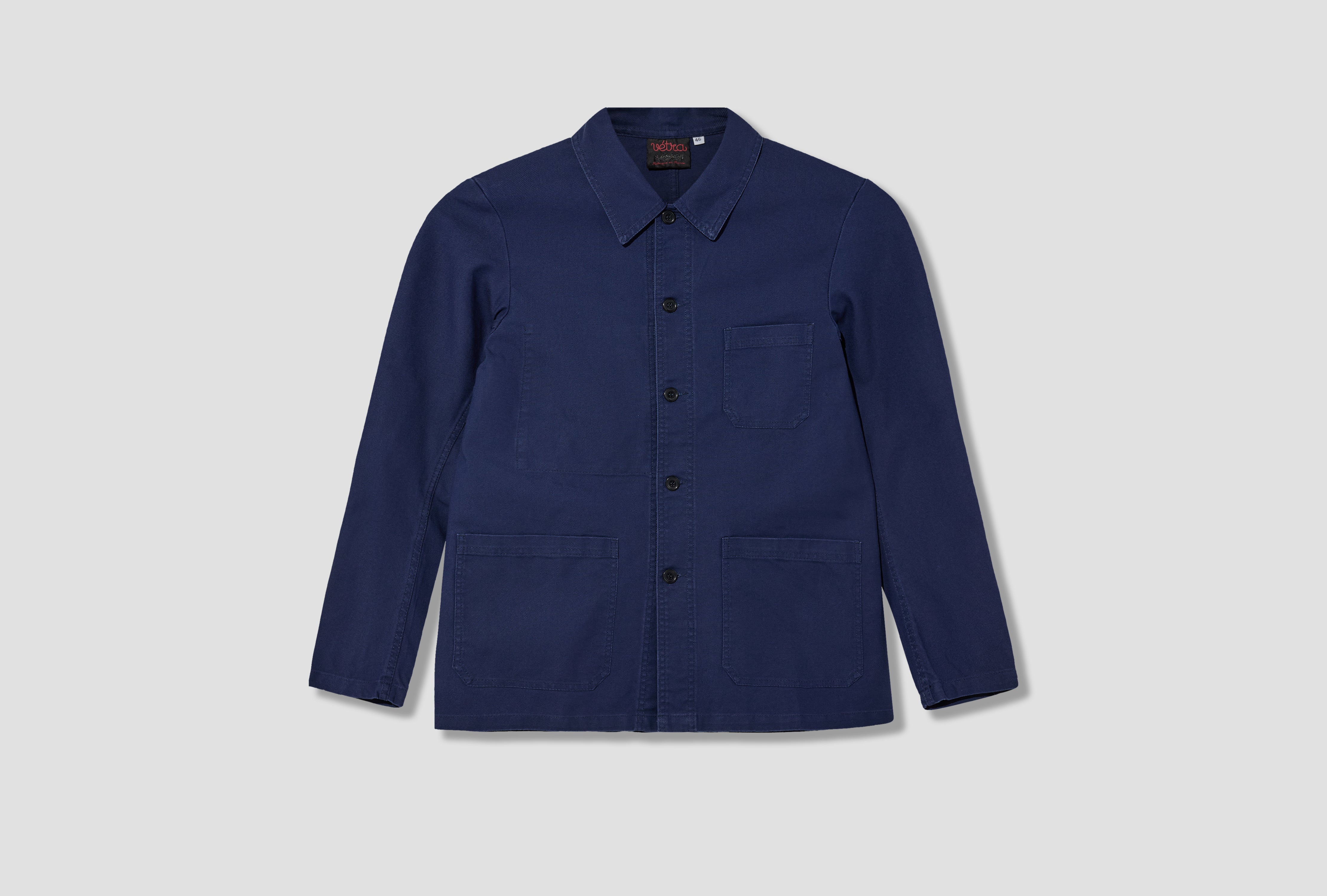 WORKWEAR JACKET - DUNGAREE WASHED TWILL 1G/5C Navy