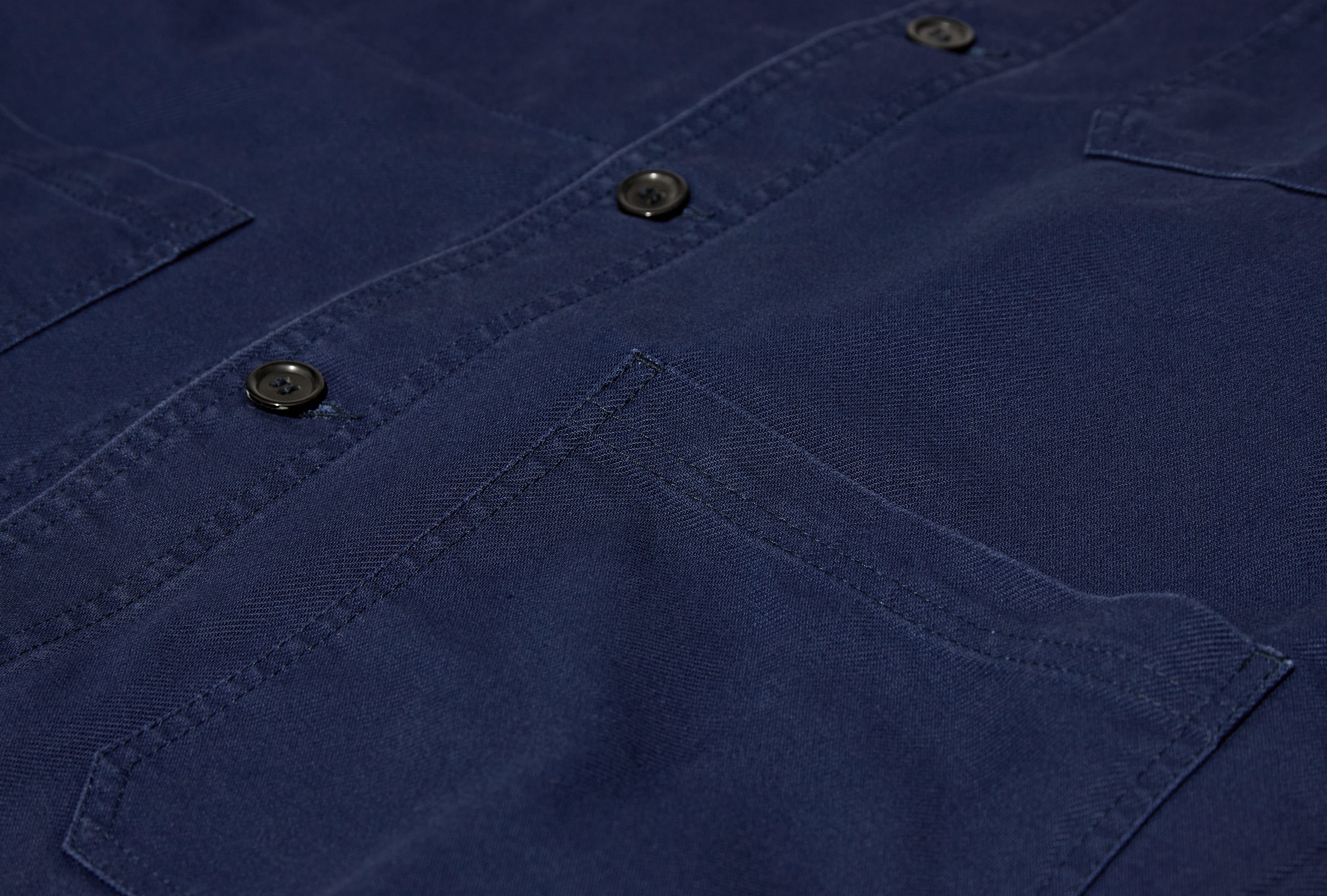 WORKWEAR JACKET - DUNGAREE WASHED TWILL 1G/5C Navy