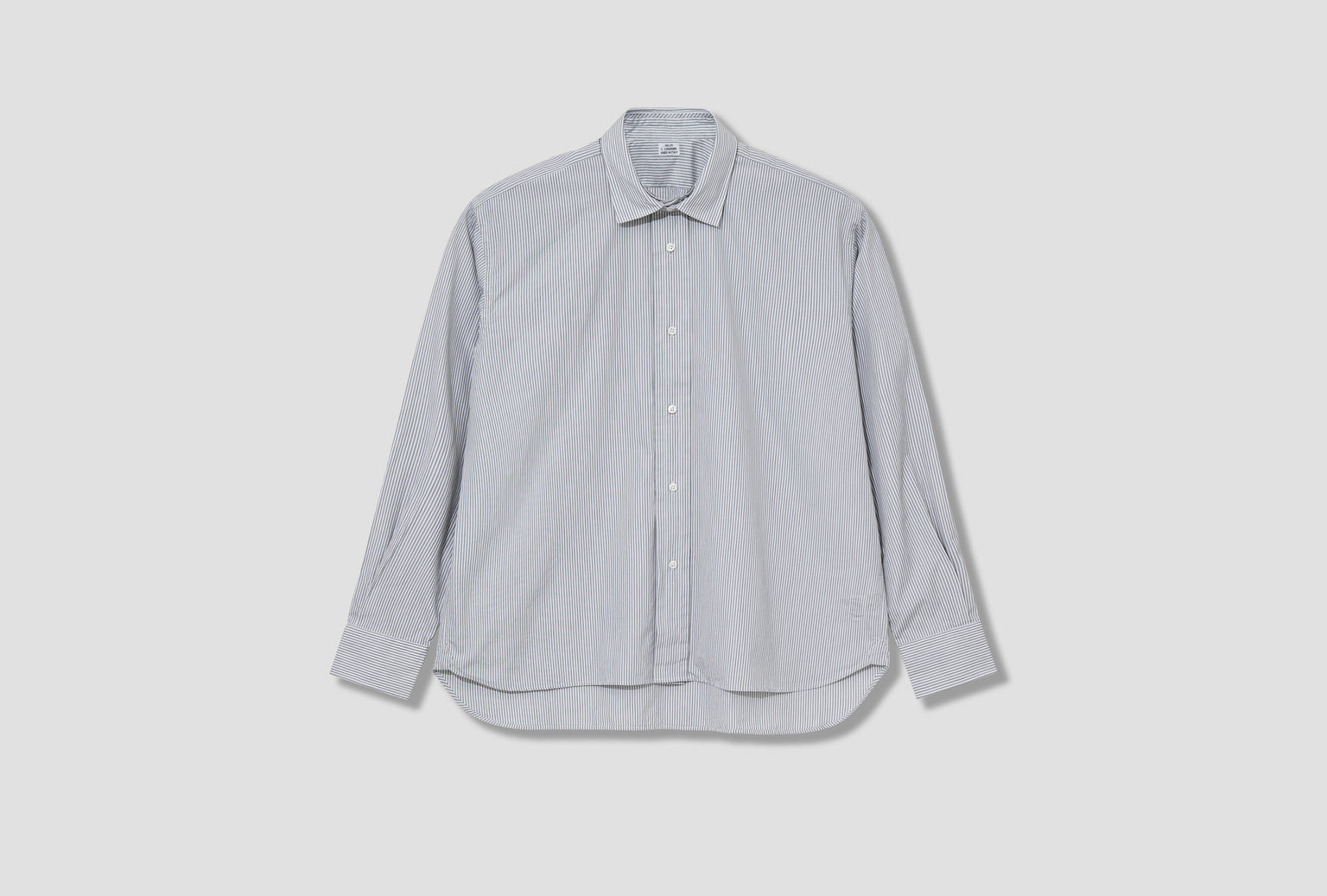DOUBLE COLLAR SHIRT - ALBINI COTTON CL504 Stripe