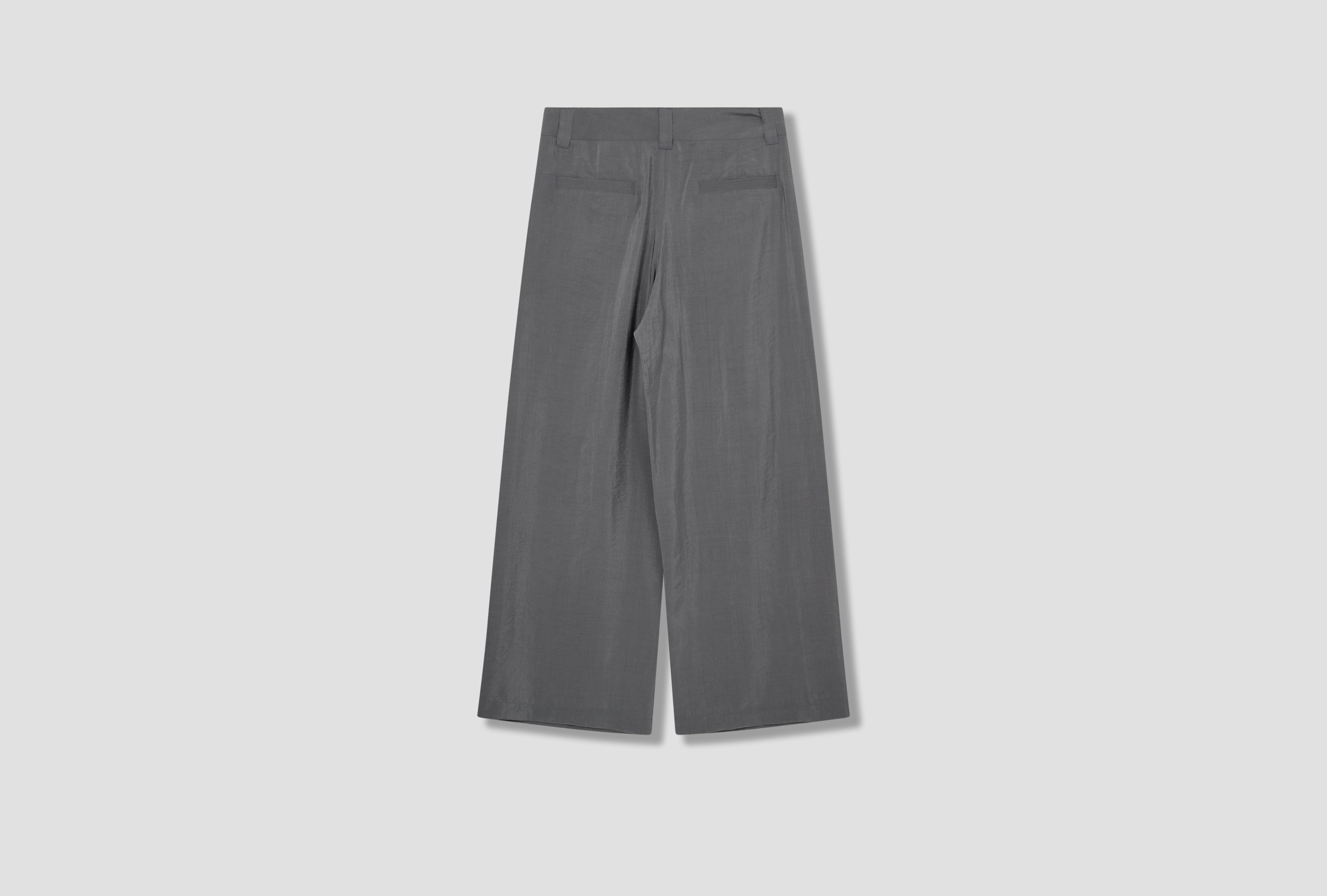STRAIGHT TAILORED PANTS - DRY SILK PA1291 LF1308 Grey