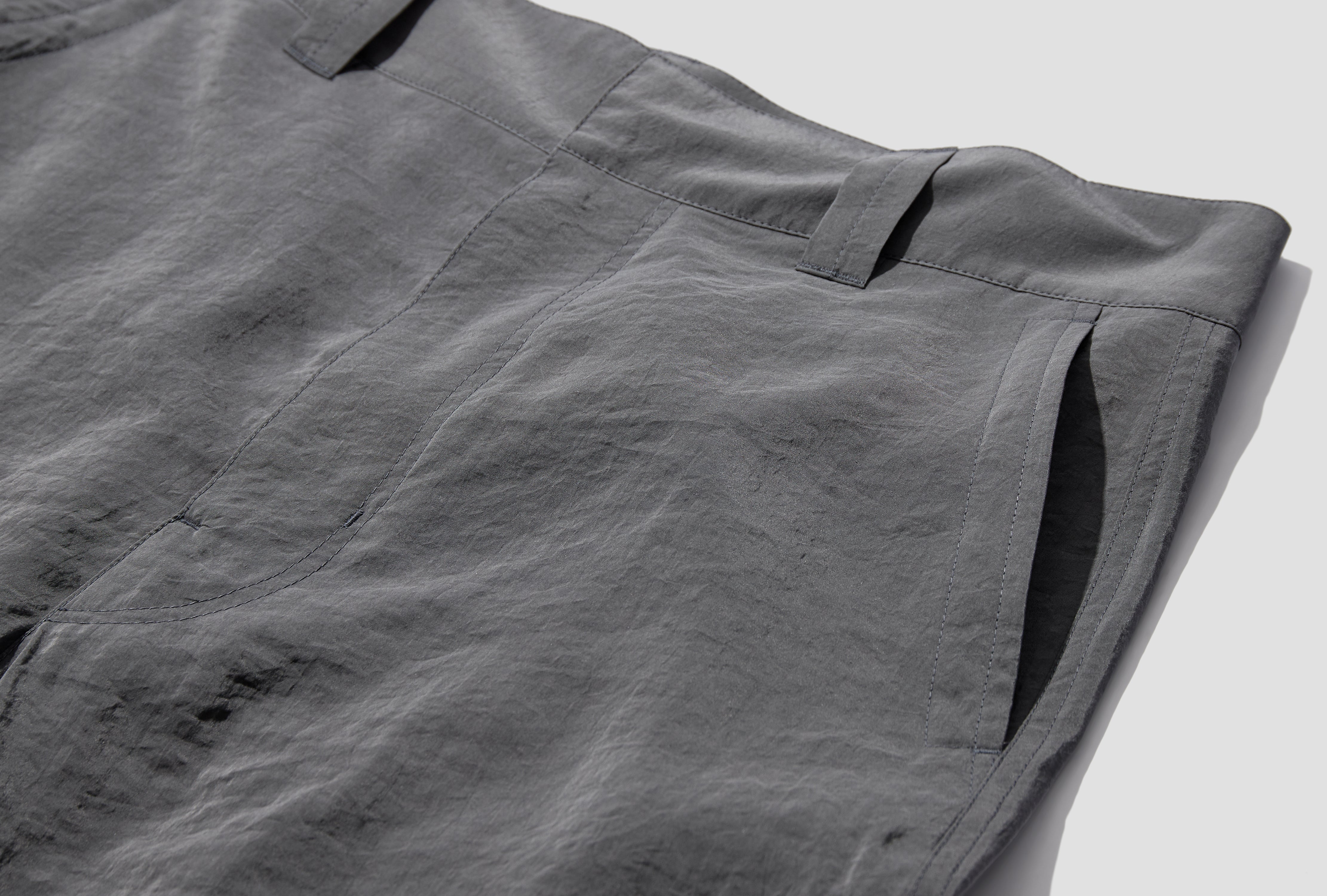 STRAIGHT TAILORED PANTS - DRY SILK PA1291 LF1308 Grey