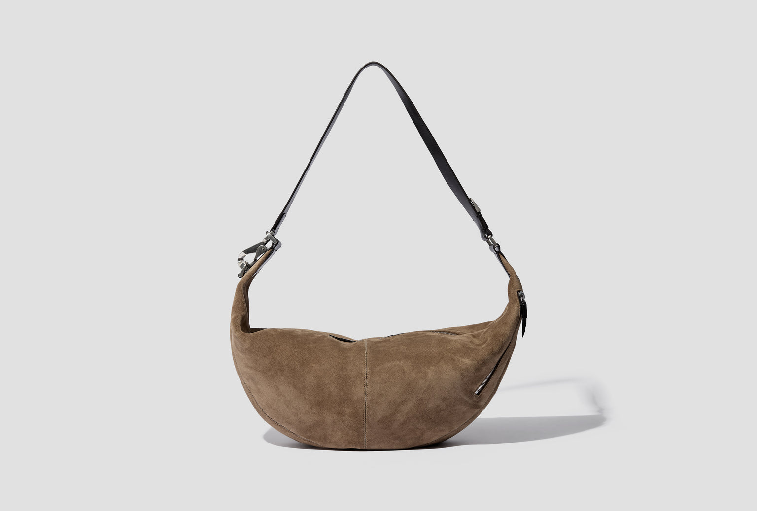 QUIVER CLIP BAG - SUEDE LEATHER BG0228 LL0125 Brown