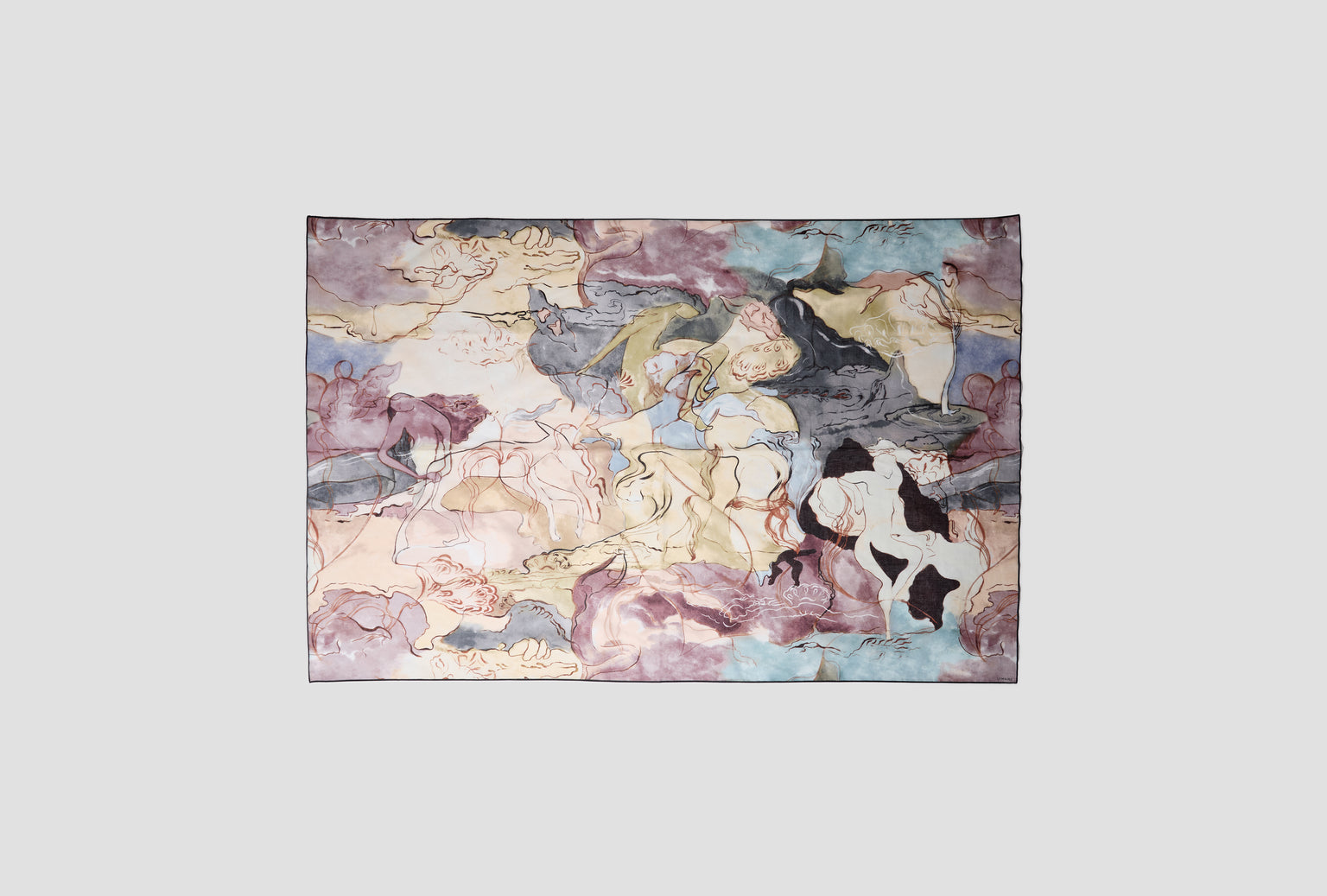 AQUAREL PAREO 100x150 - AQUAREL PRINTED BANDANA TA0004 LF1608 Multi