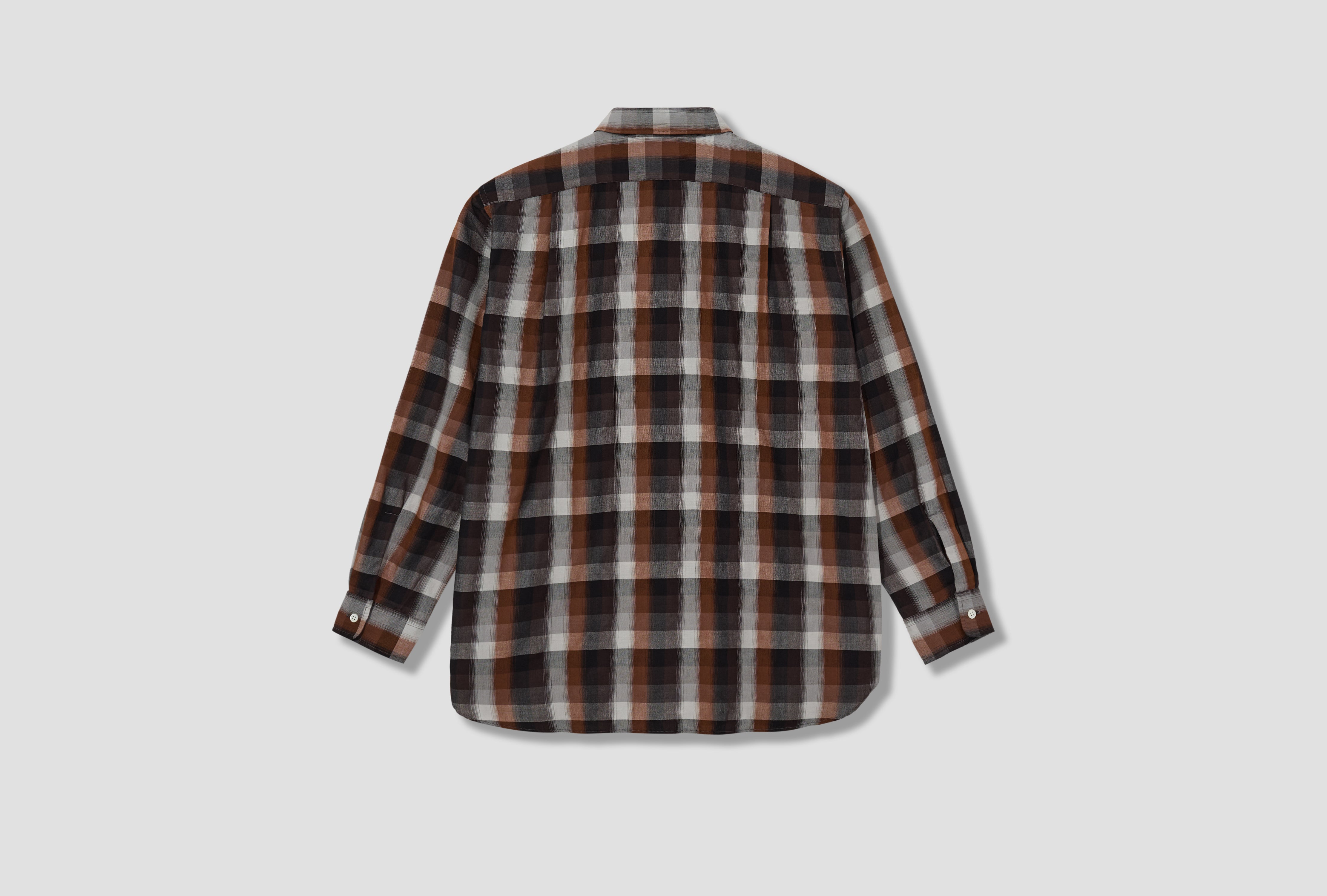 REGULAR COLLAR WIND SHIRT S26SG059E Brown