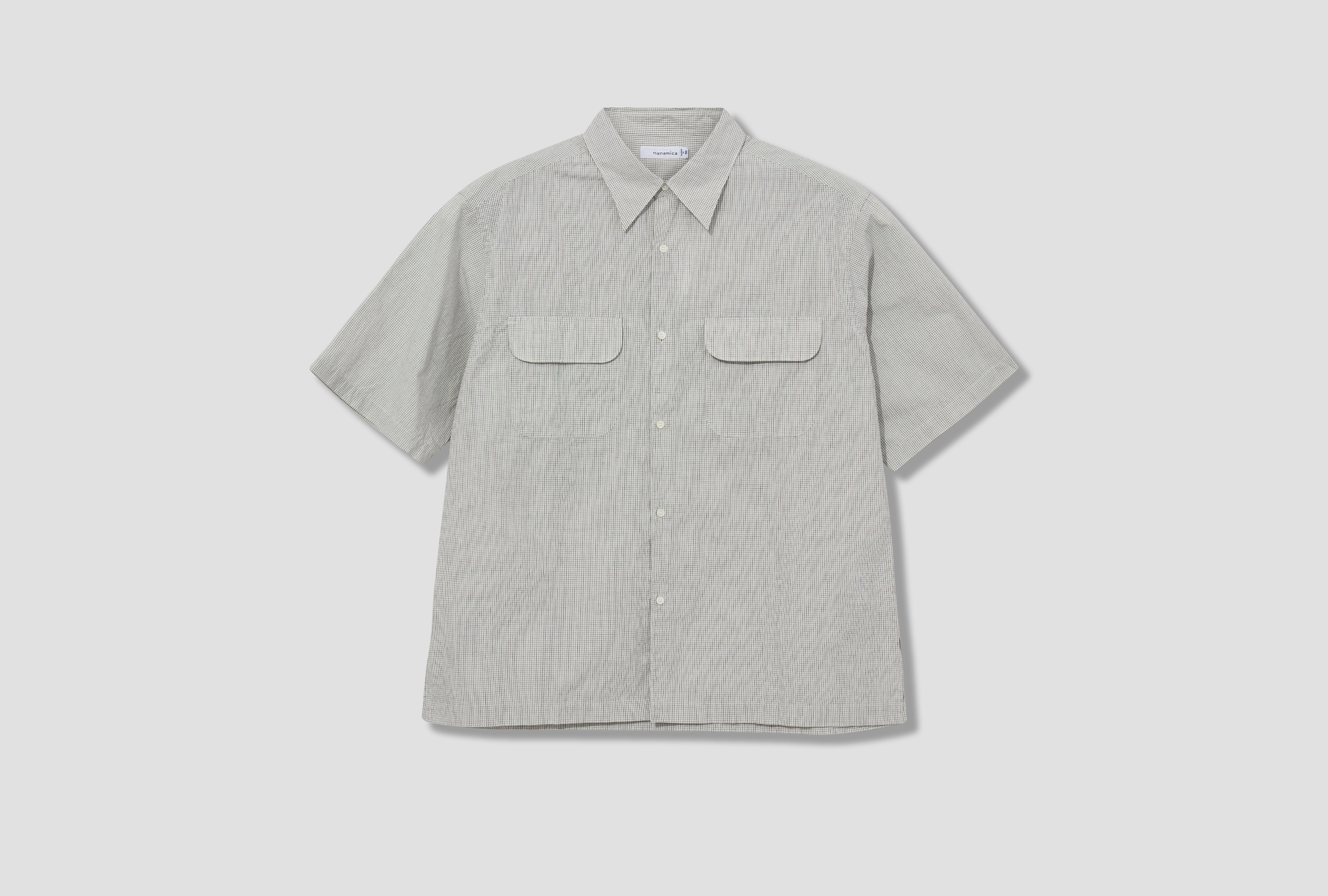 REGULAR COLLAR SHORTSLEEVE SHIRT S26SG068E Off white