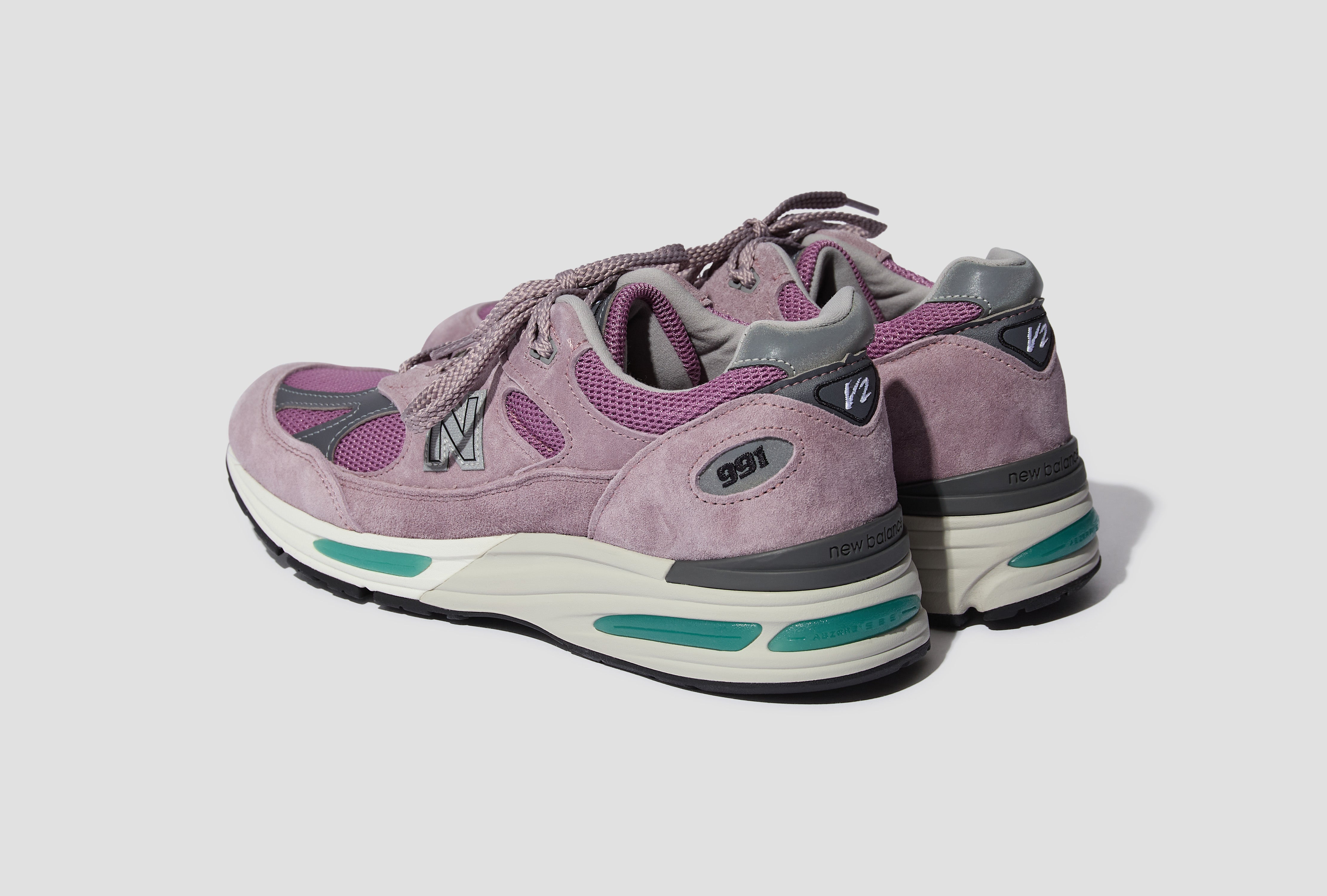 MADE IN UK 991V2 - POLIGNAC / TOADSTOOL / SILVER U991RR2