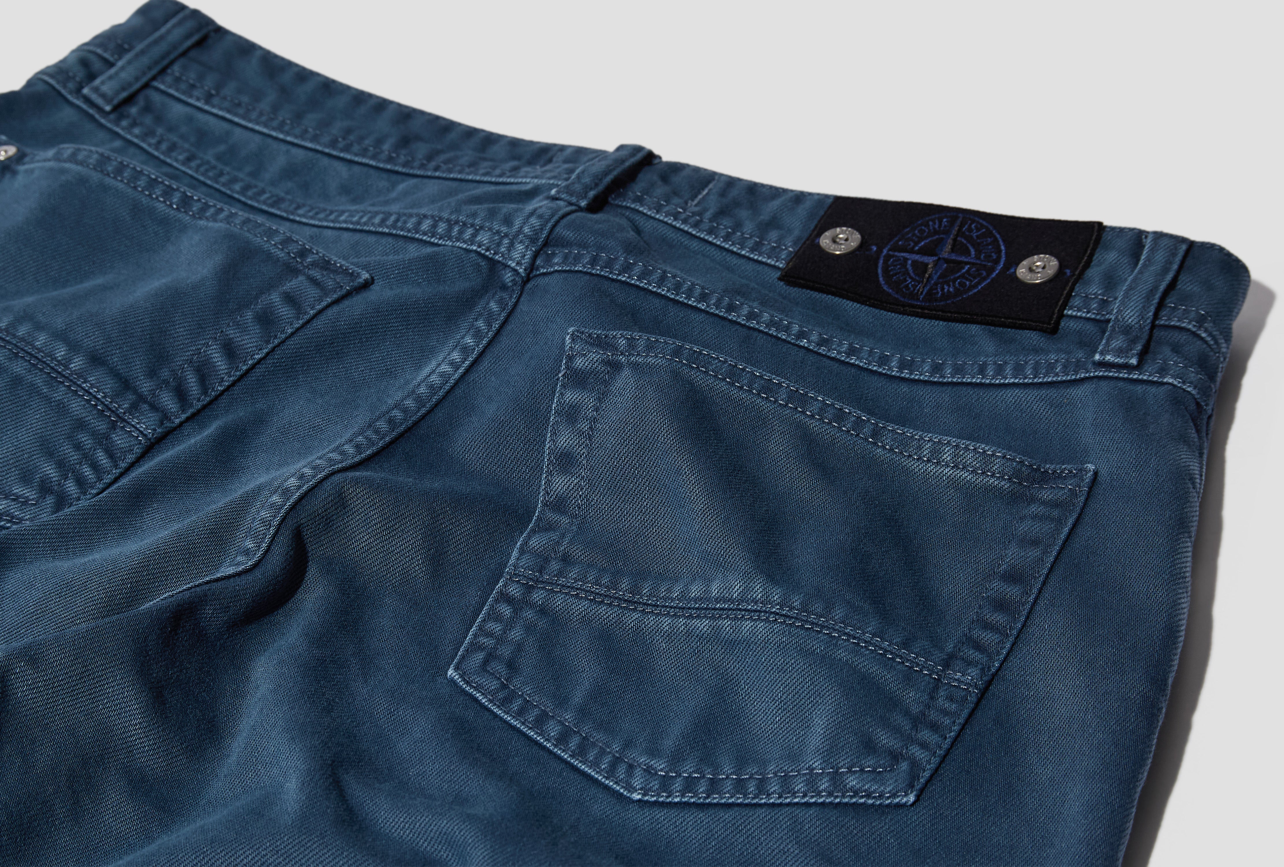 LIGHT BULL DENIM INDIGO-TC GARMENT DYED L1 S14 J1000 06 S0J18 Blue