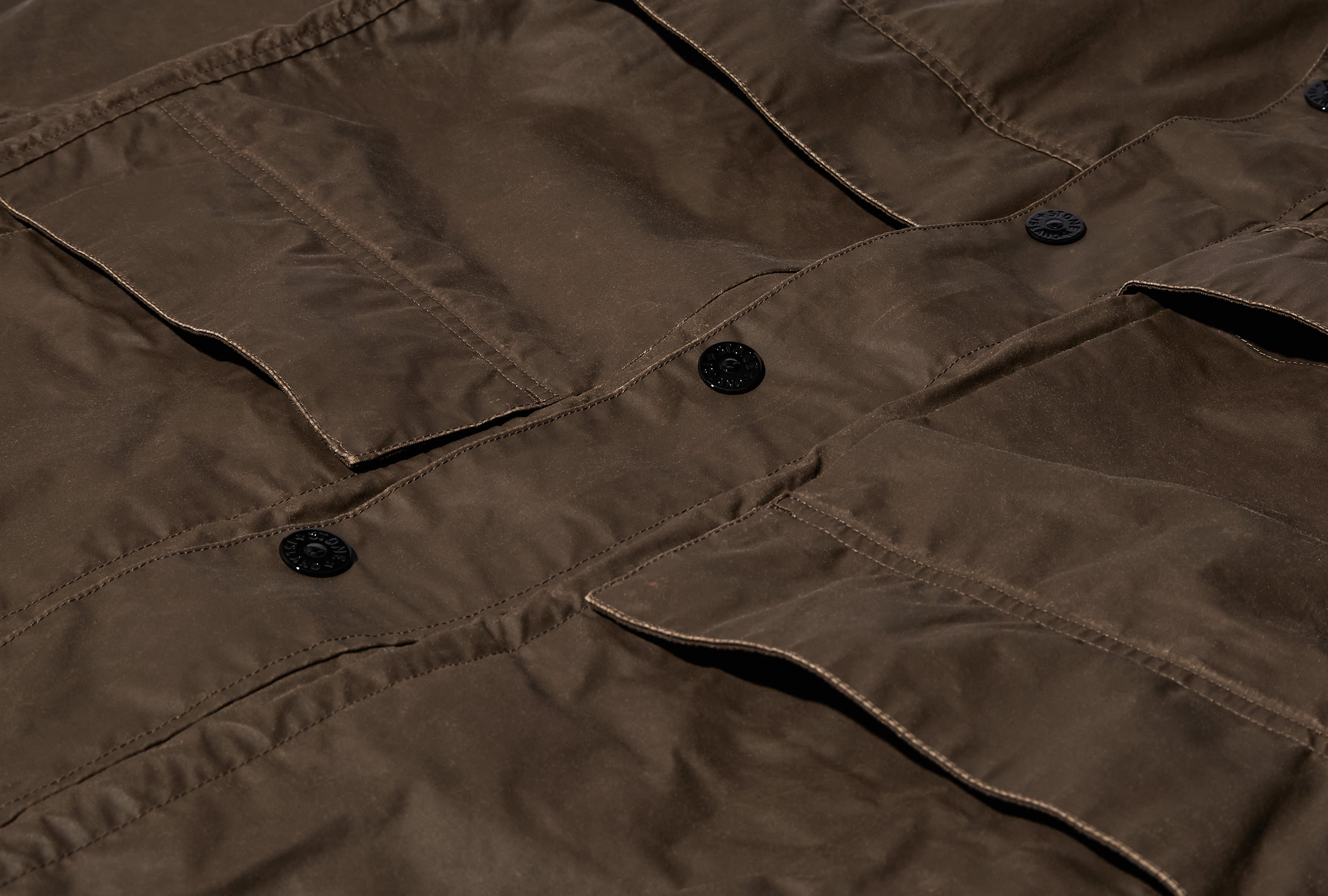 WAXED PIGMENT COTTON TELA L1 S15 41000 24 S0290 Brown