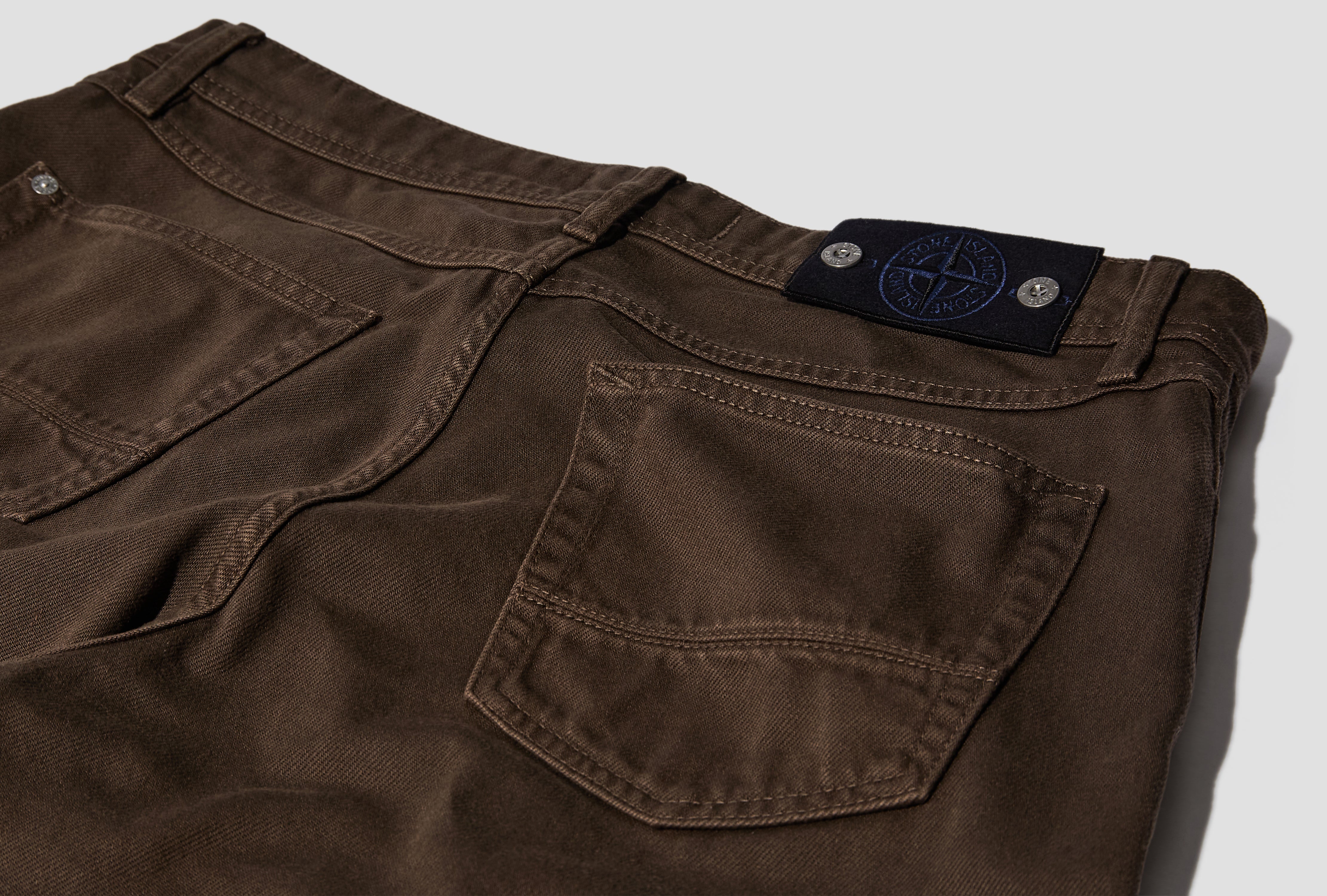 LIGHT BULL DENIM-TC GARMENT DYED L1 S14 J1000 06 S0J24 Brown