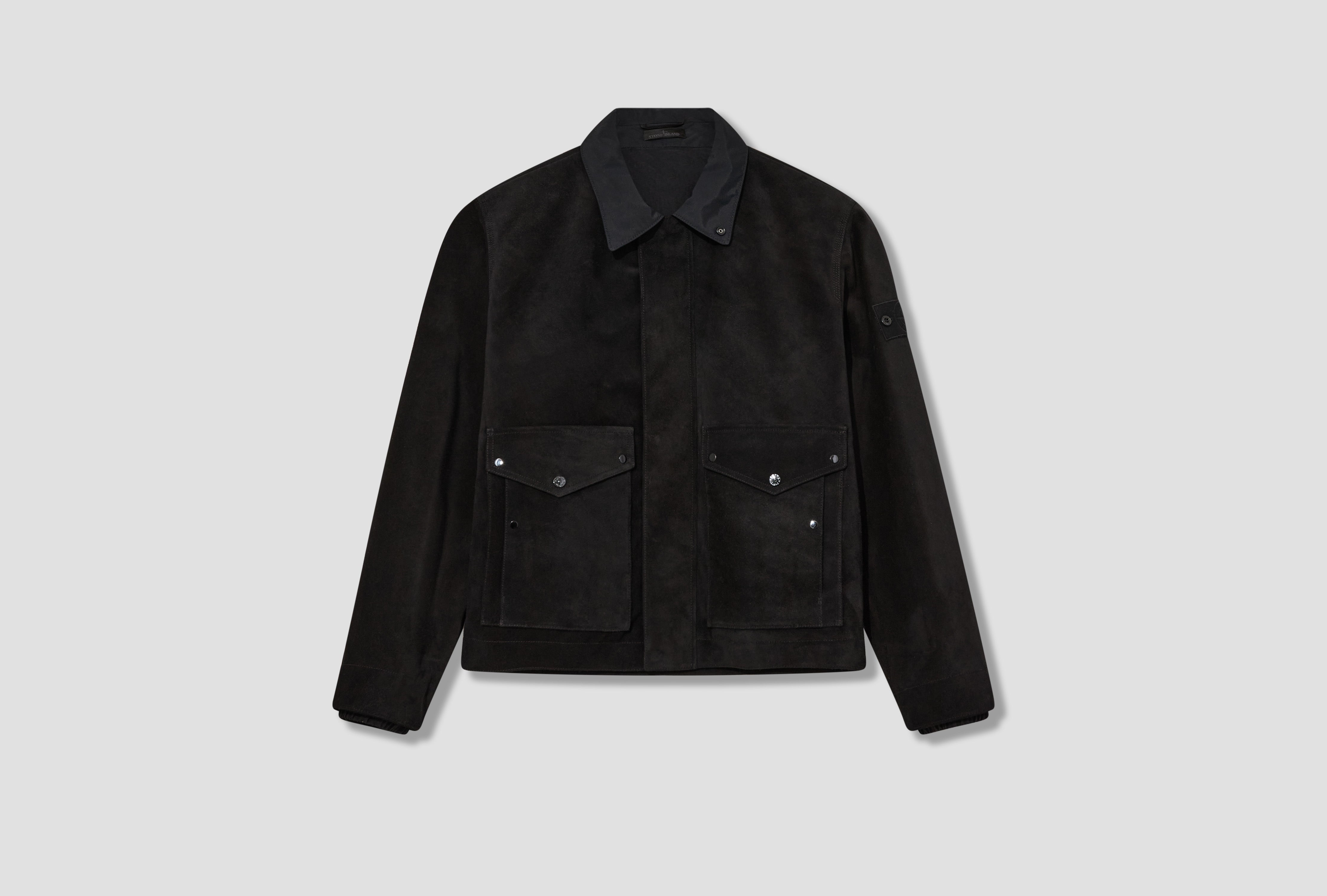 SPLIT LEATHER S.I. GHOST L1 S15 01000 02 S0F31 Black