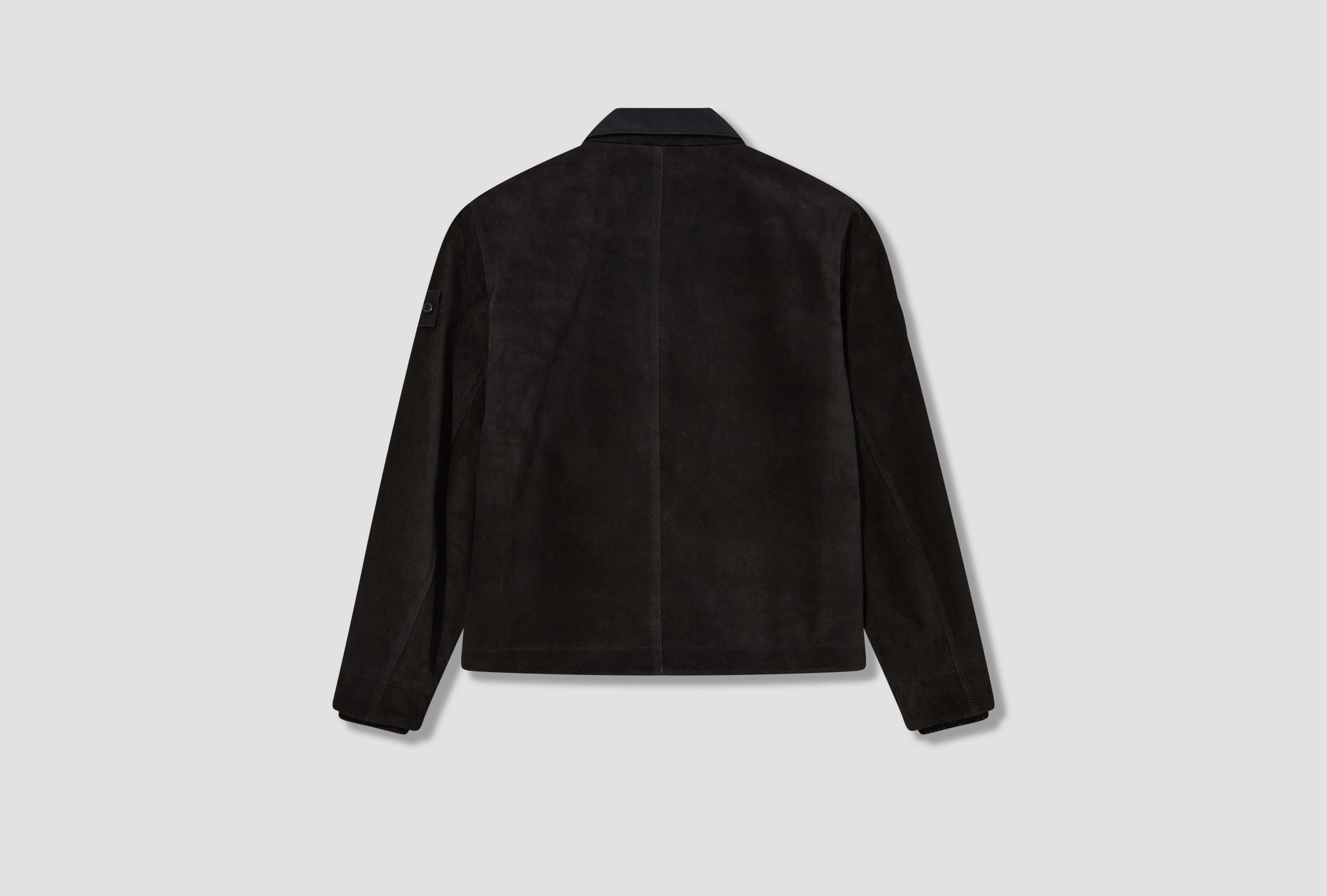 SPLIT LEATHER S.I. GHOST L1 S15 01000 02 S0F31 Black