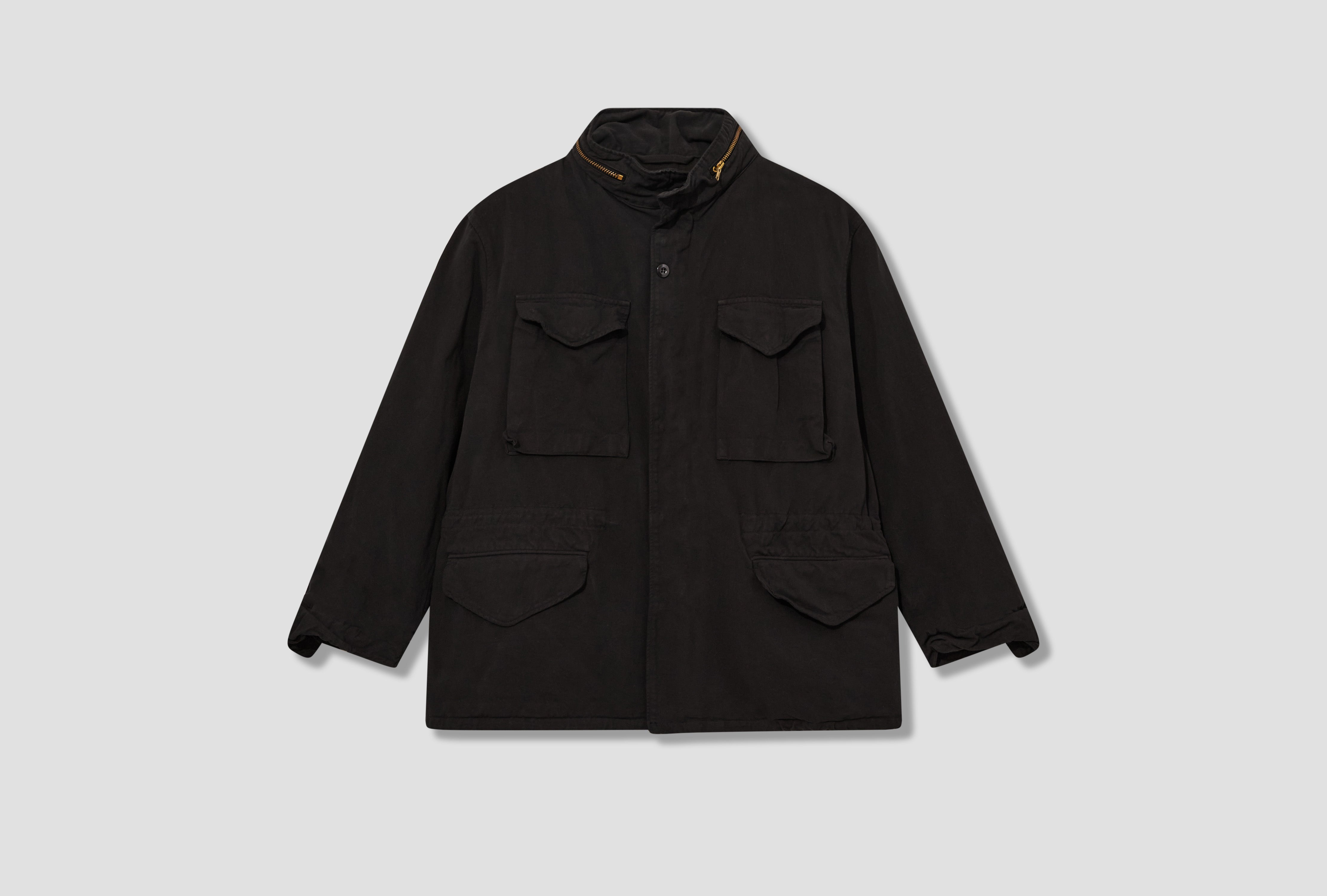 GARMENT DYED M65 JACKET C03-01026 Black