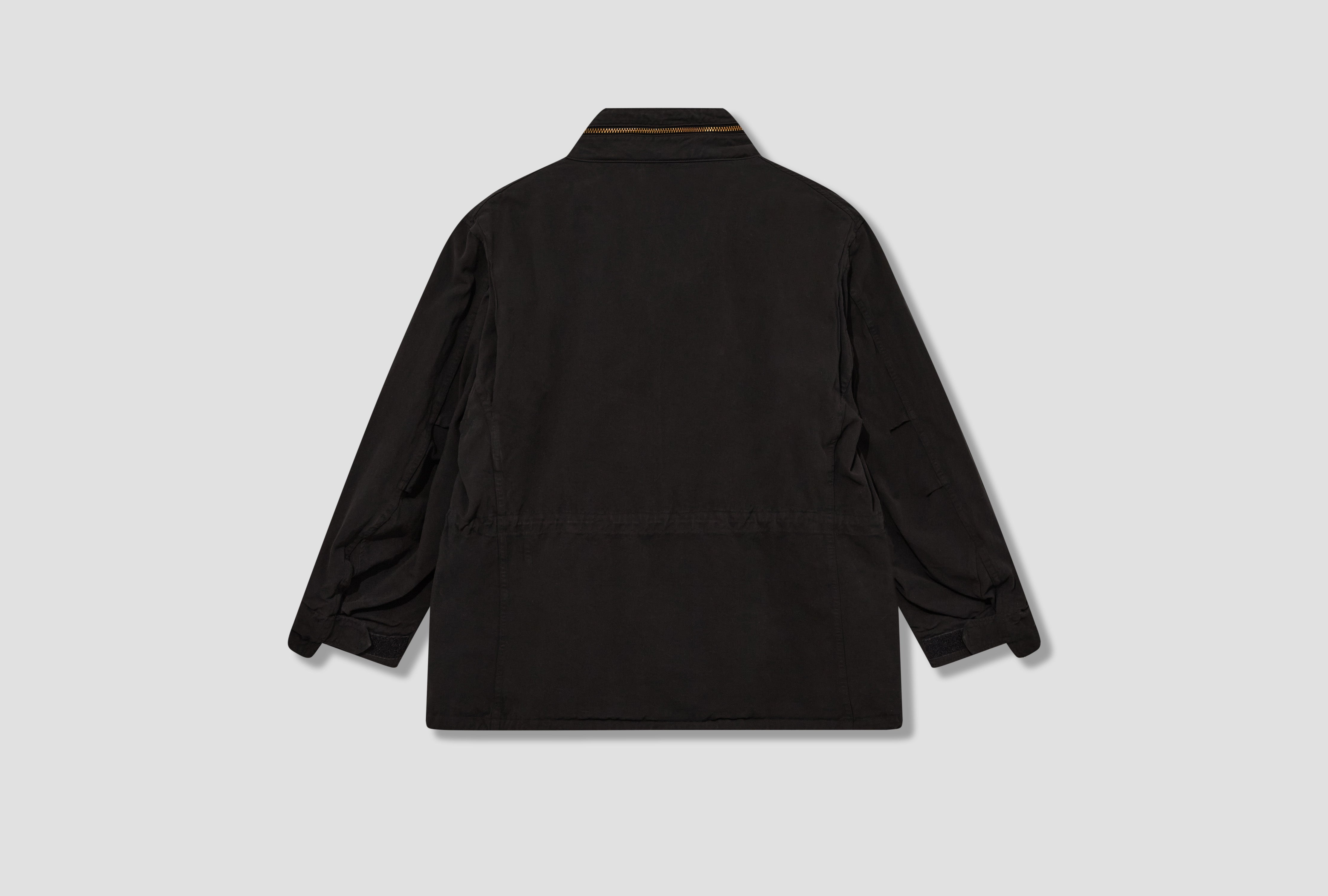 GARMENT DYED M65 JACKET C03-01026 Black