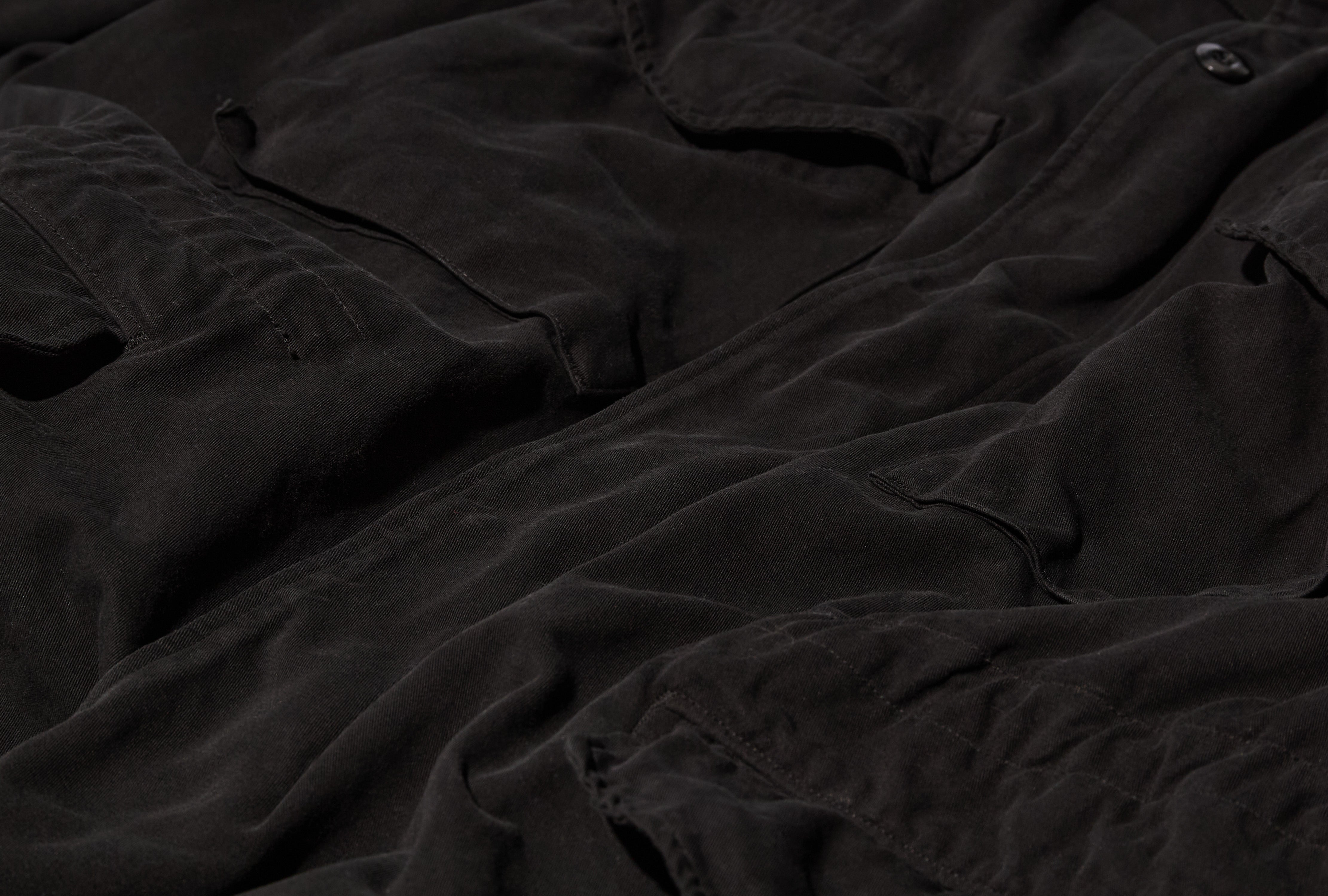 GARMENT DYED M65 JACKET C03-01026 Black