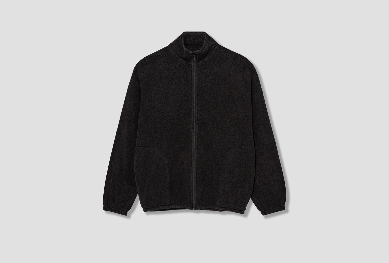 FLEECE ZIP JACKET C03-05011 Black