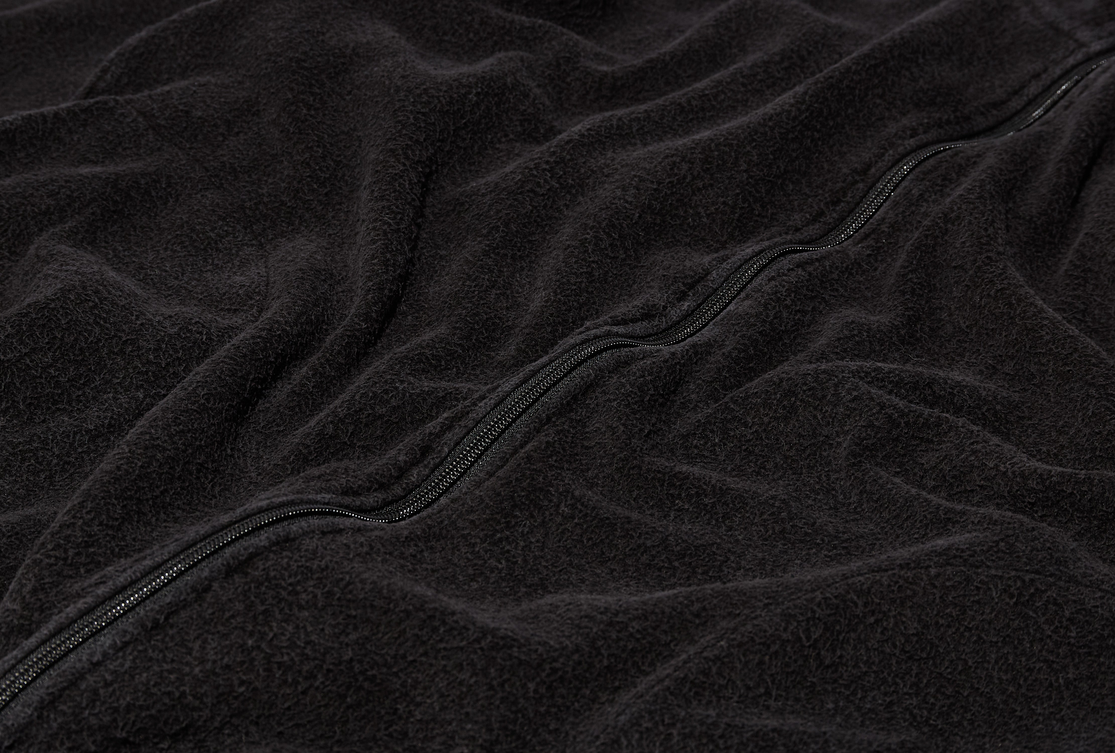 FLEECE ZIP JACKET C03-05011 Black